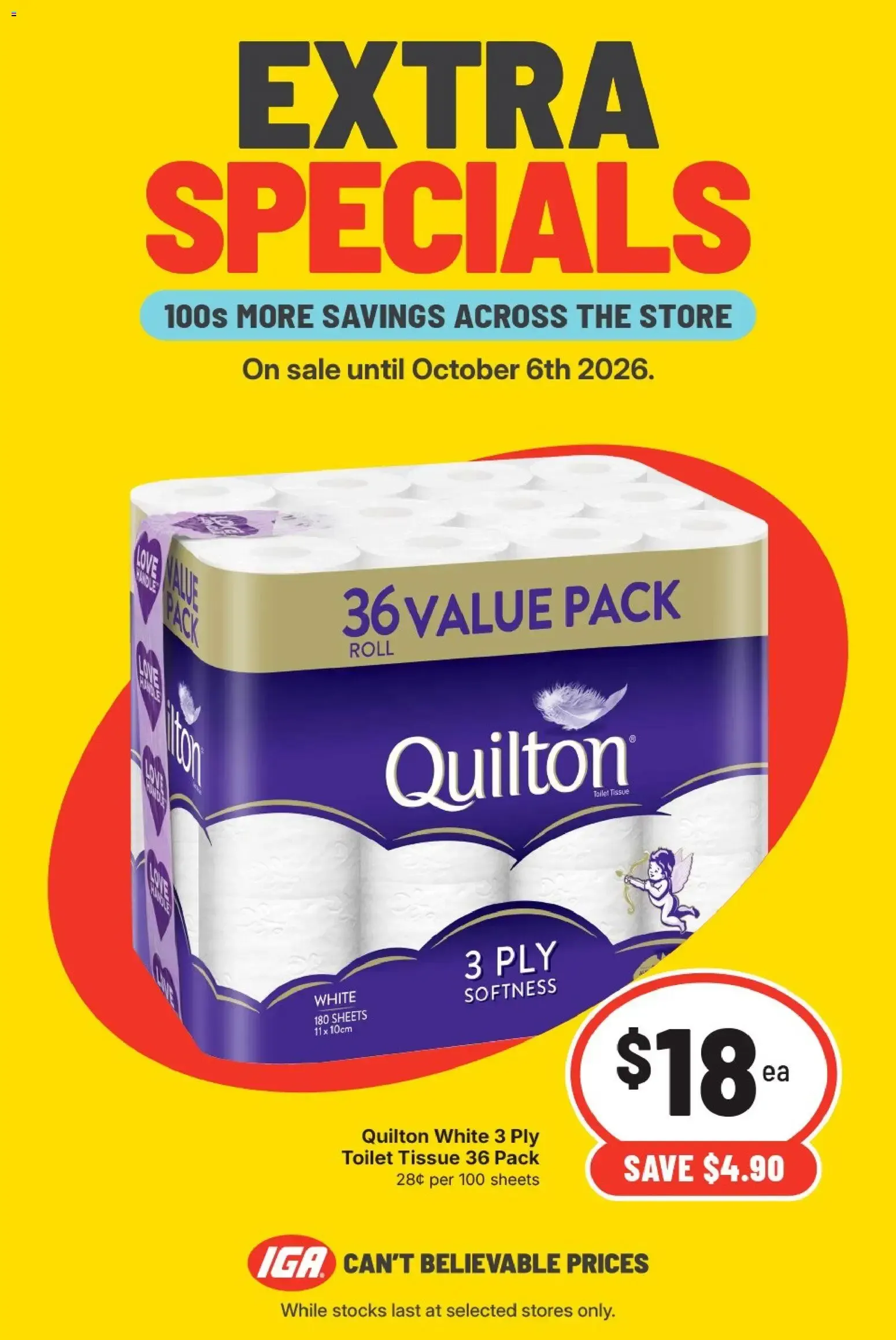 EXTRA SPECIALS - Catalogue valid from 30 September to 6 October 2026 - page 1