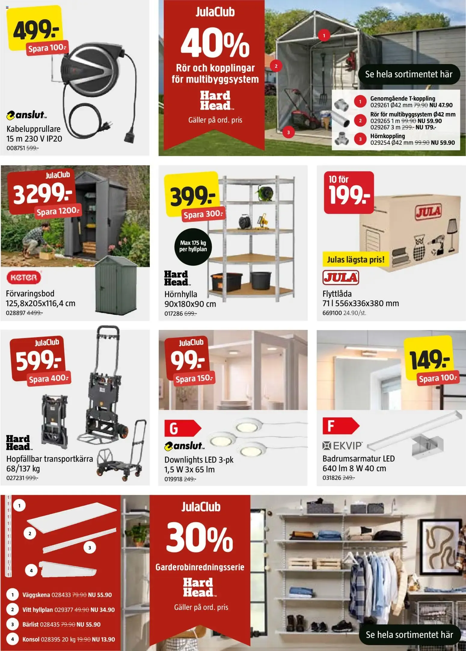 Jula erbjudanden från 10/09/2026 - 23/09/2026 > Reklamblad nuvarande rabatter från 10 september till 23 september 2026 - Reklamblad sidor 3