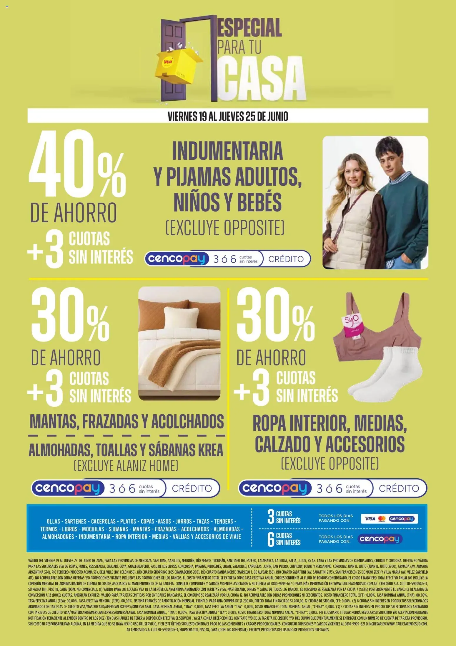 Ofertas de Vea - Especial para tu casa del 19/06/2026 - 24/06/2026 19 de junio al 24 de junio 2026 - Página 6 del catálogo