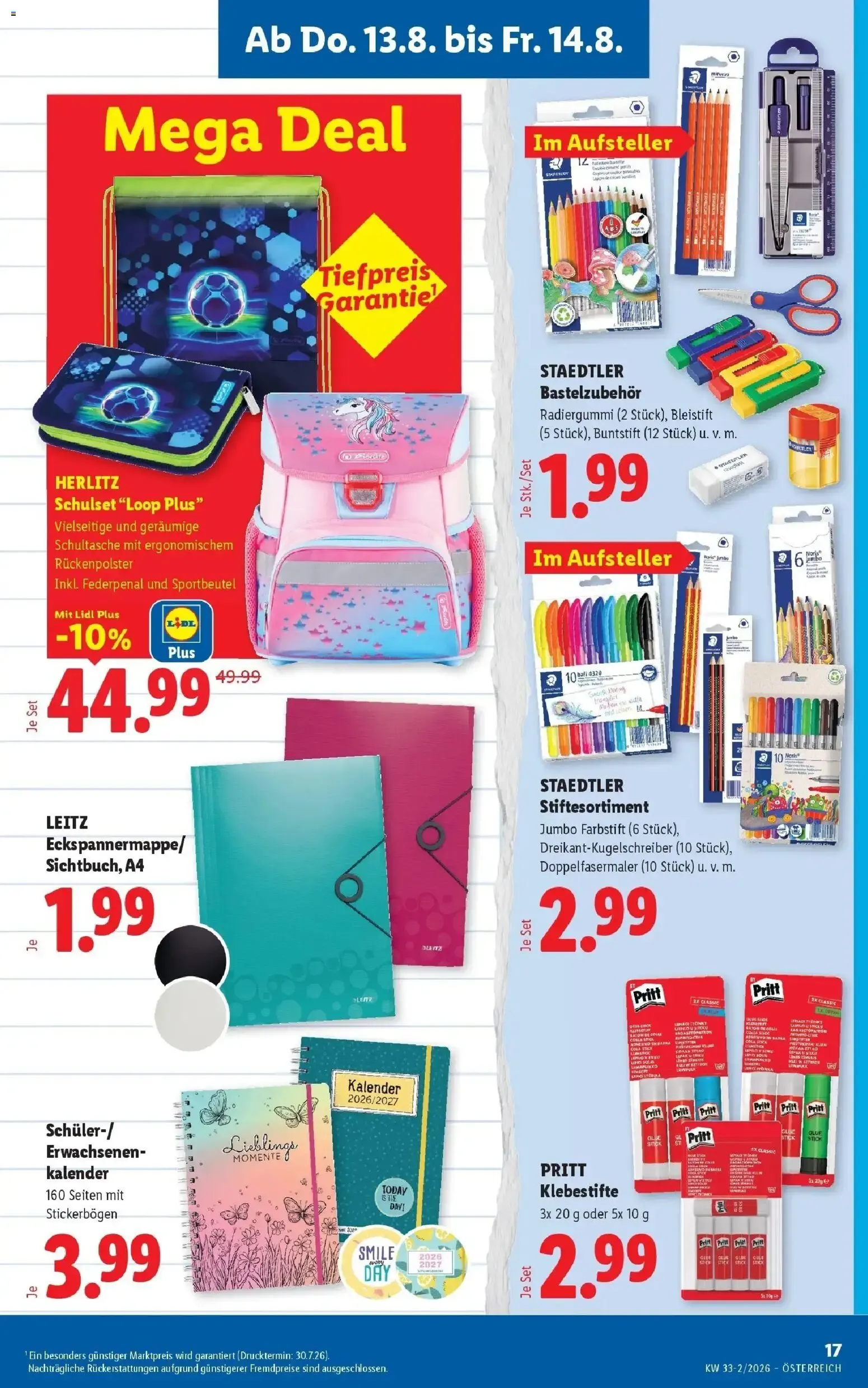 Lidl Plus Österreichs günstigste Preise von 13. August bis 14. August 2026 - Flugblätt seite  21