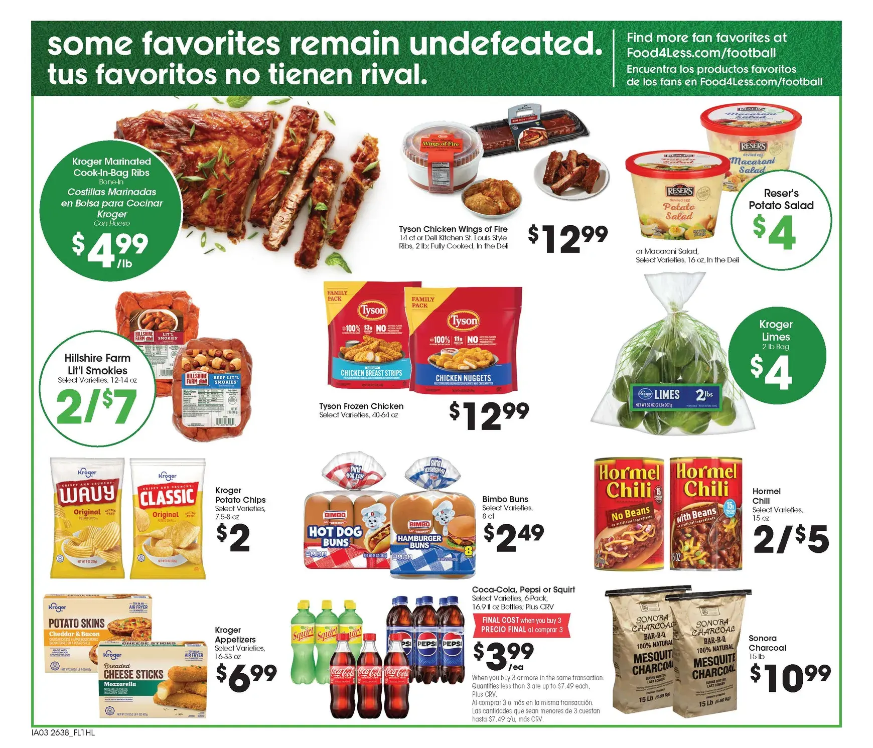 Weekly promotion Food 4 Less - Get Your Fall Fix spanning from October 21 to October 27 2026 - Page 7 for Catalogue 365