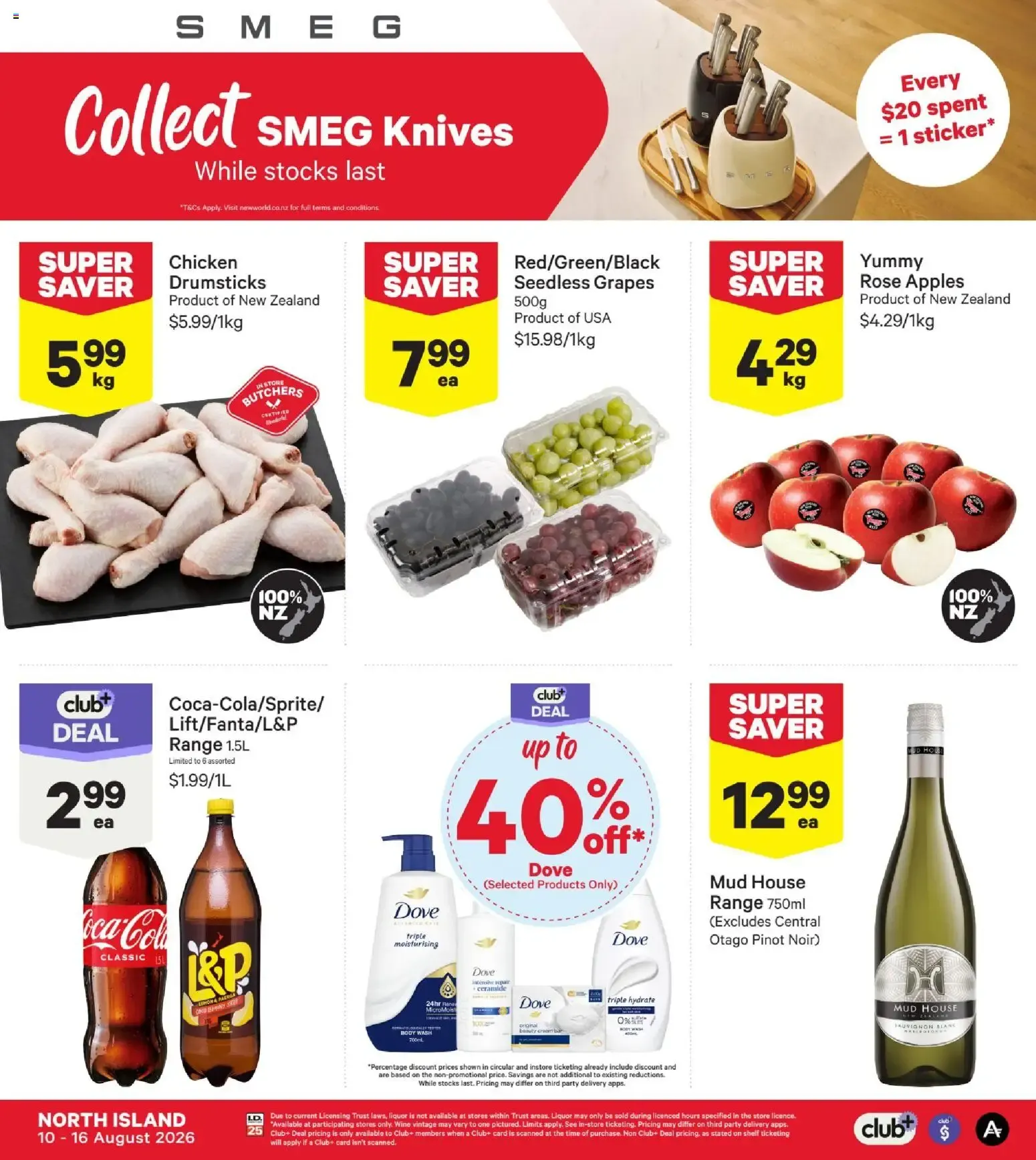 New World new specials valid 10 Aug 2026 - 16 Aug 2026 from 10 August to 16 August 2026 - Catalogue Page 1