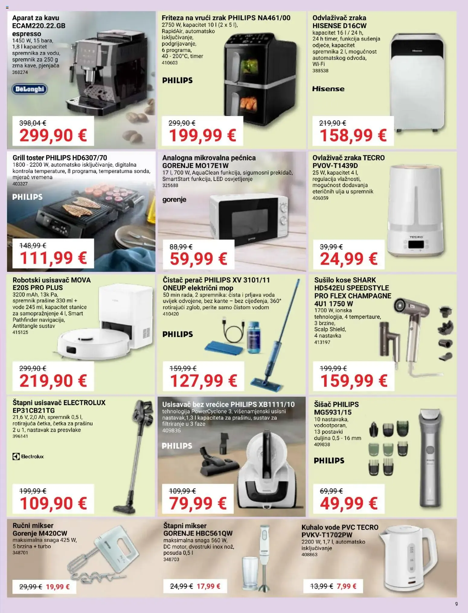 Katalog PEVEX Katalog od 24. rujna do 20. listopada 2026. - Pregled Stranica 9