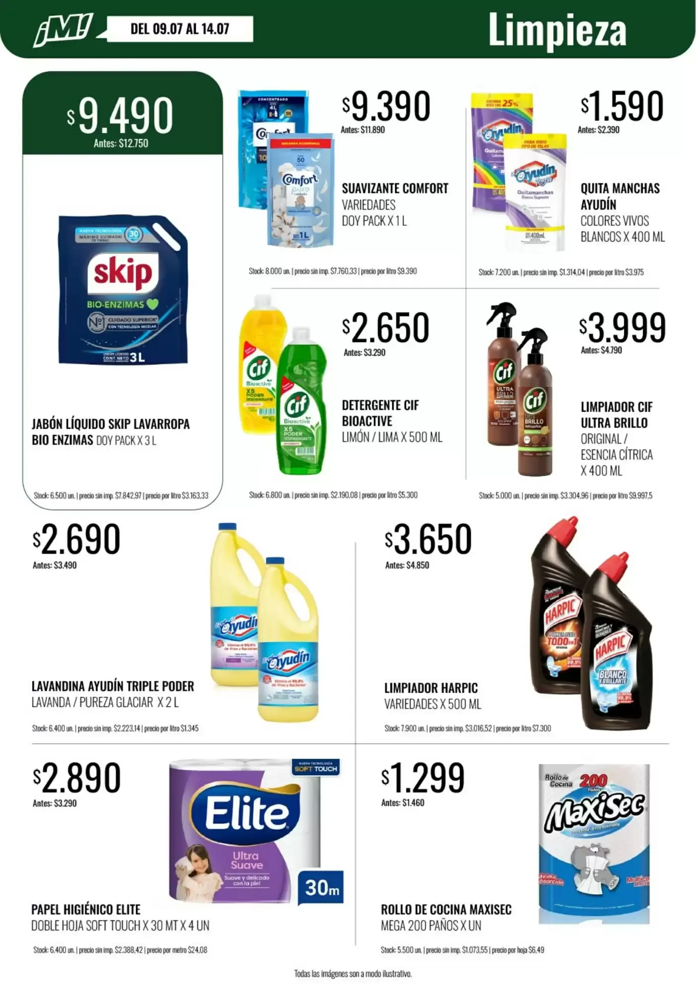 Ofertas de Catálogo de Ofertas Super Mamí Dino 9 de julio al 14 de julio 2026 - Página 9 del catálogo