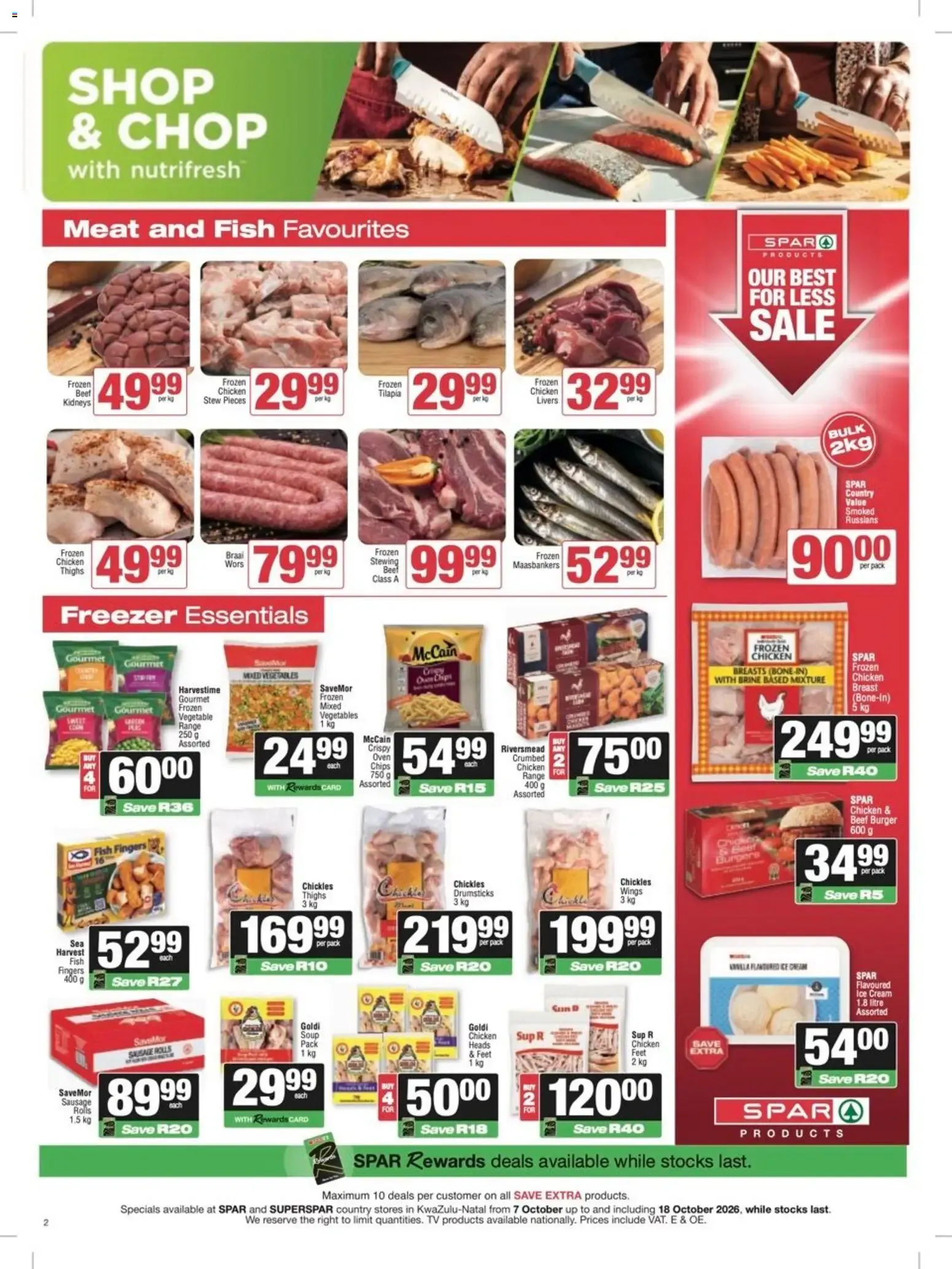 Spar Super Savings (07/10/2026 - 18/10/2026) Online from 7 October to 18 October 2026 - Catalogue Page 2