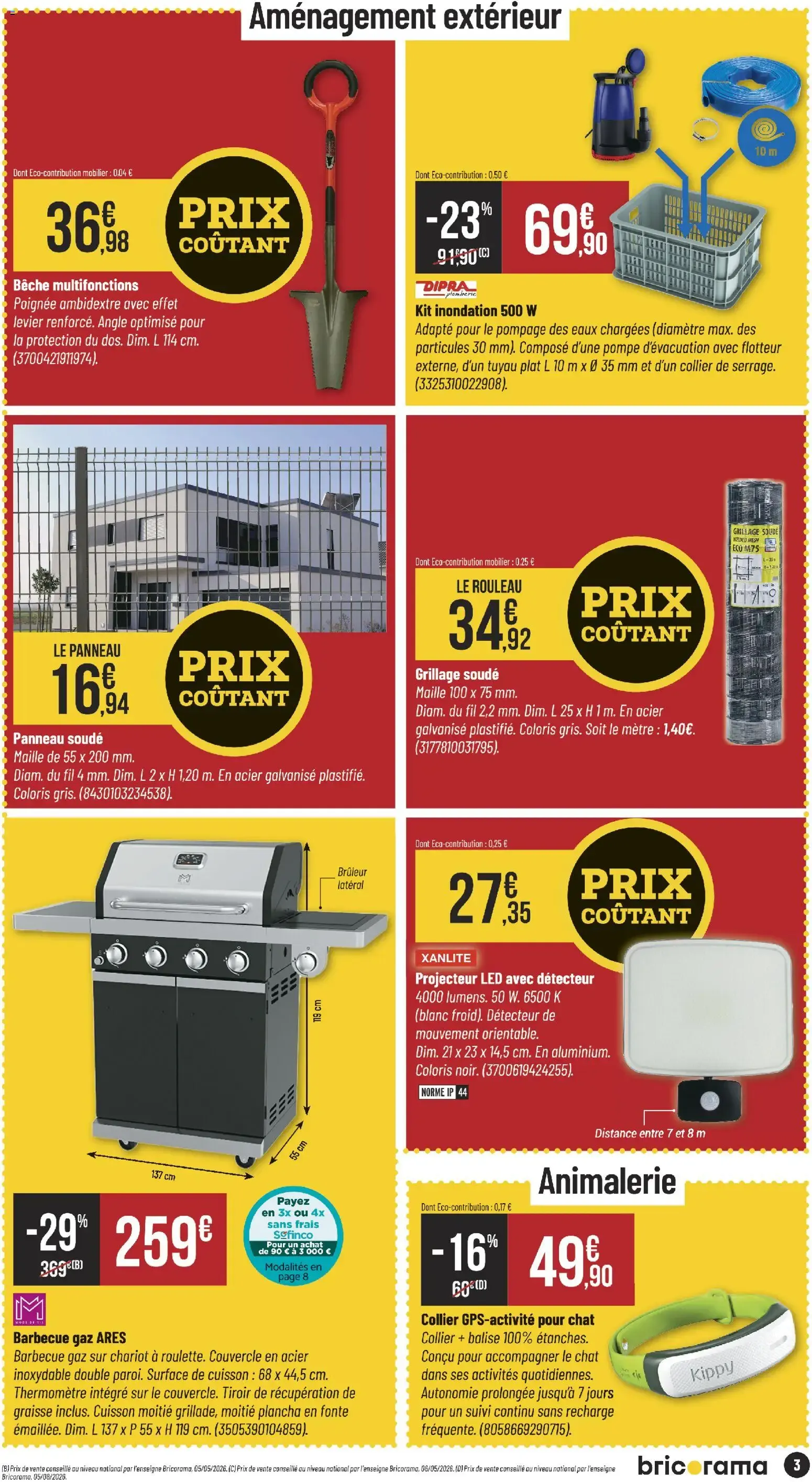 Bricorama catalogue à partir du 05/08/2026 - promo en ligne du 5 août au 16 août 2026 - Catalogue page 3