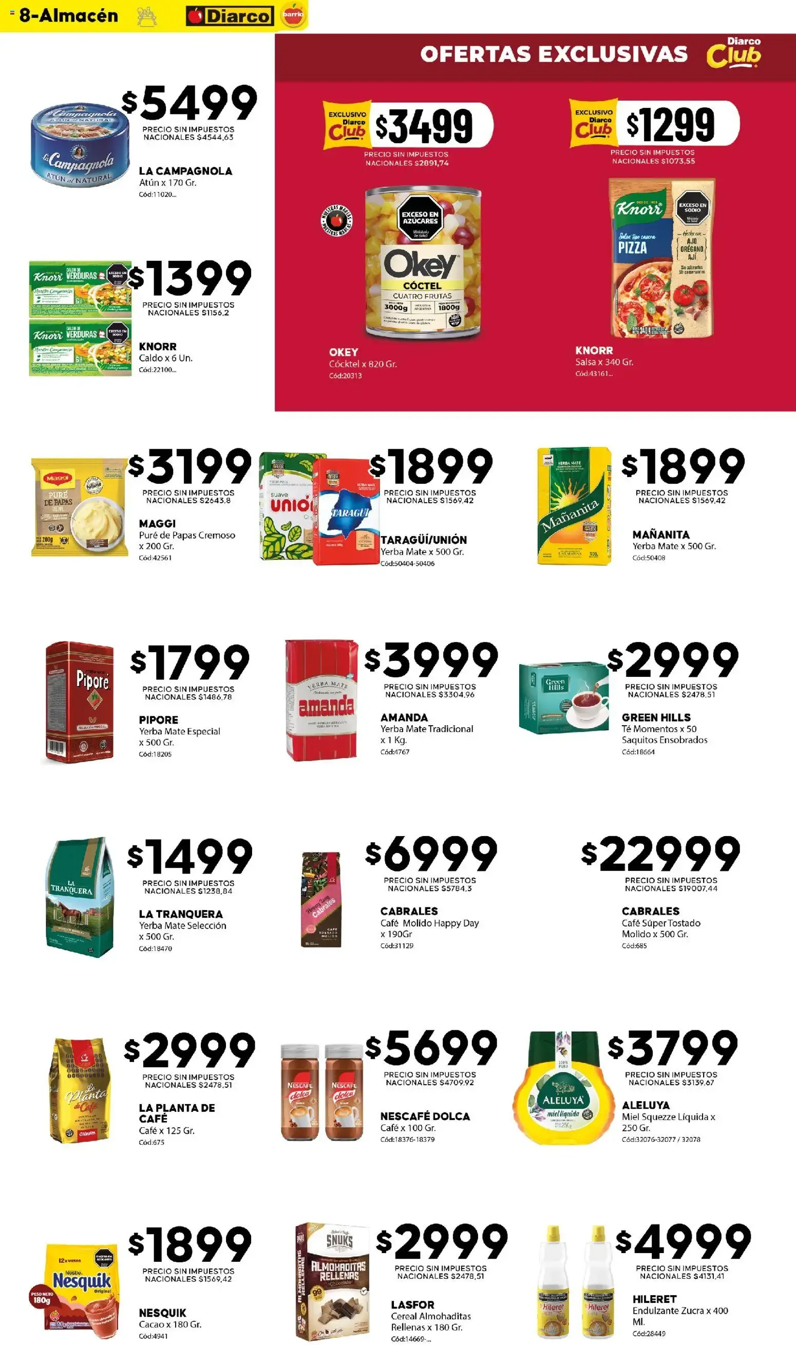 Ofertas de Diarco - Ofertas Diarco Barrio del 03/08/2026 - 07/08/2026 3 de agosto al 7 de agosto 2026 - Página 8 del catálogo