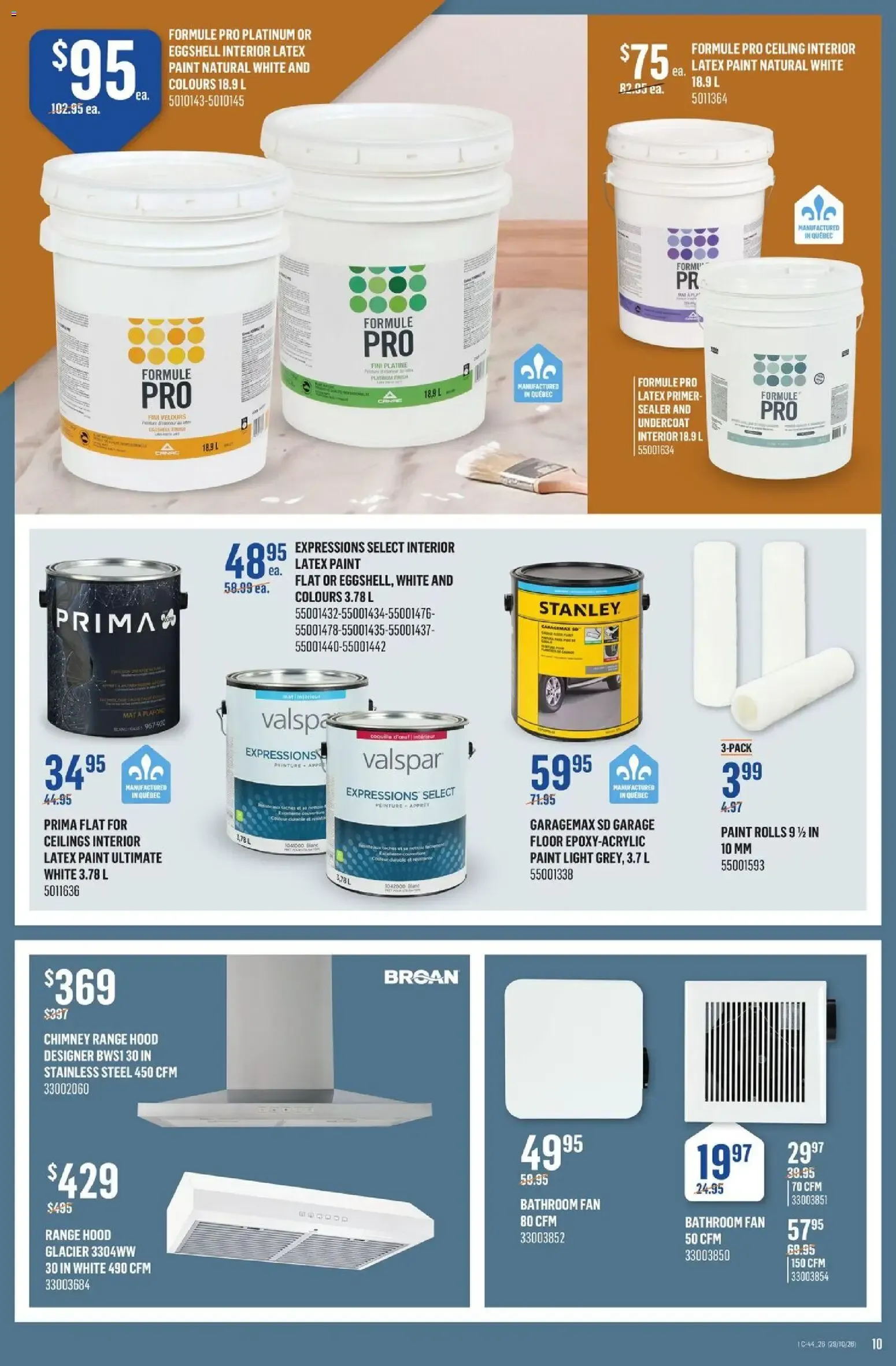 Canac weekly flyer from Oct 29, 2026 > weekly specials & deals from October 29 to November 4 2026 - flyer page 10