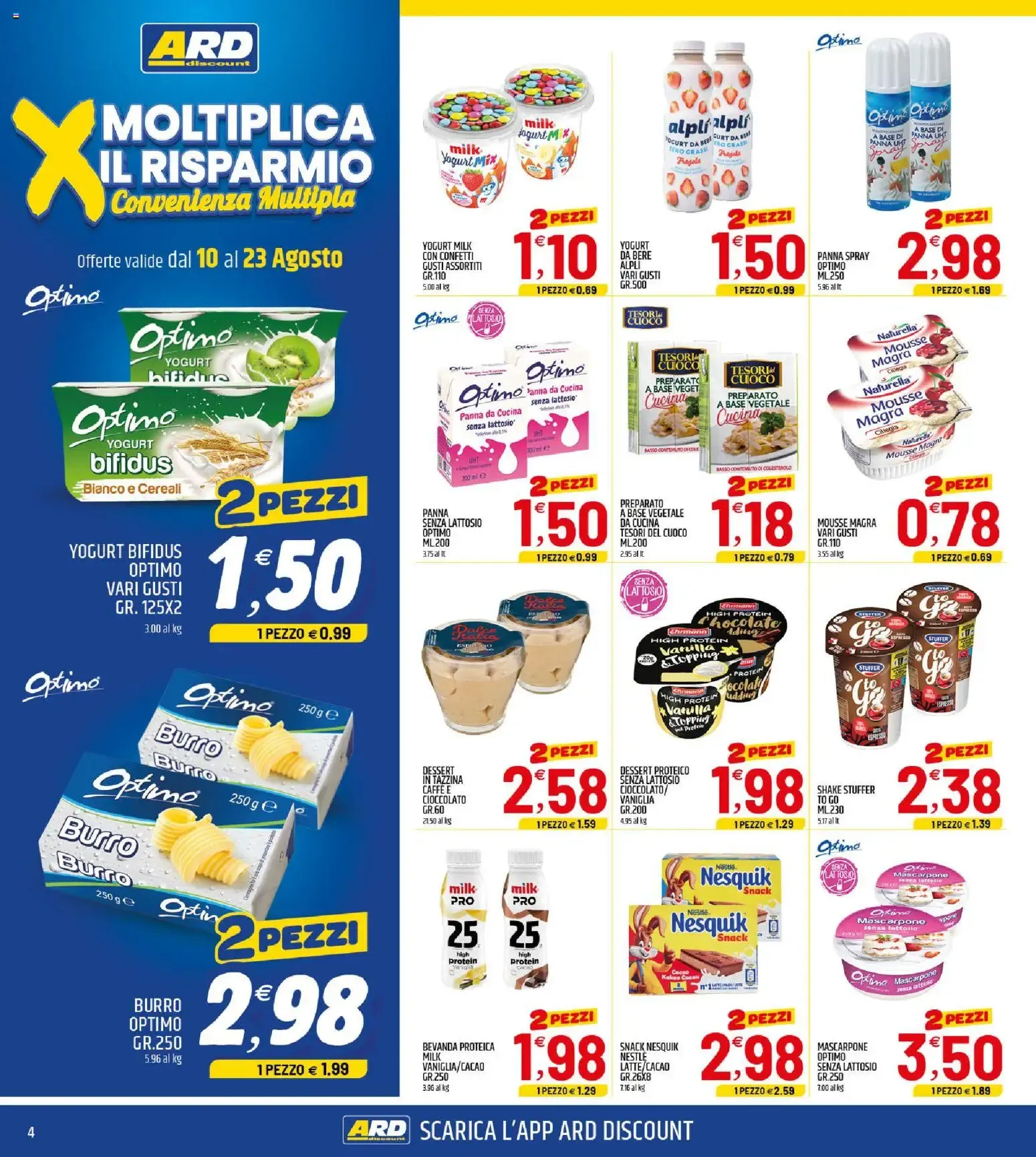 Nuovo ARD Discount volantino dal 10/08/2026 > offerte anteprima 🛍️ da 10 agosto a 23 agosto di 2026 - Pagina del volantino 4