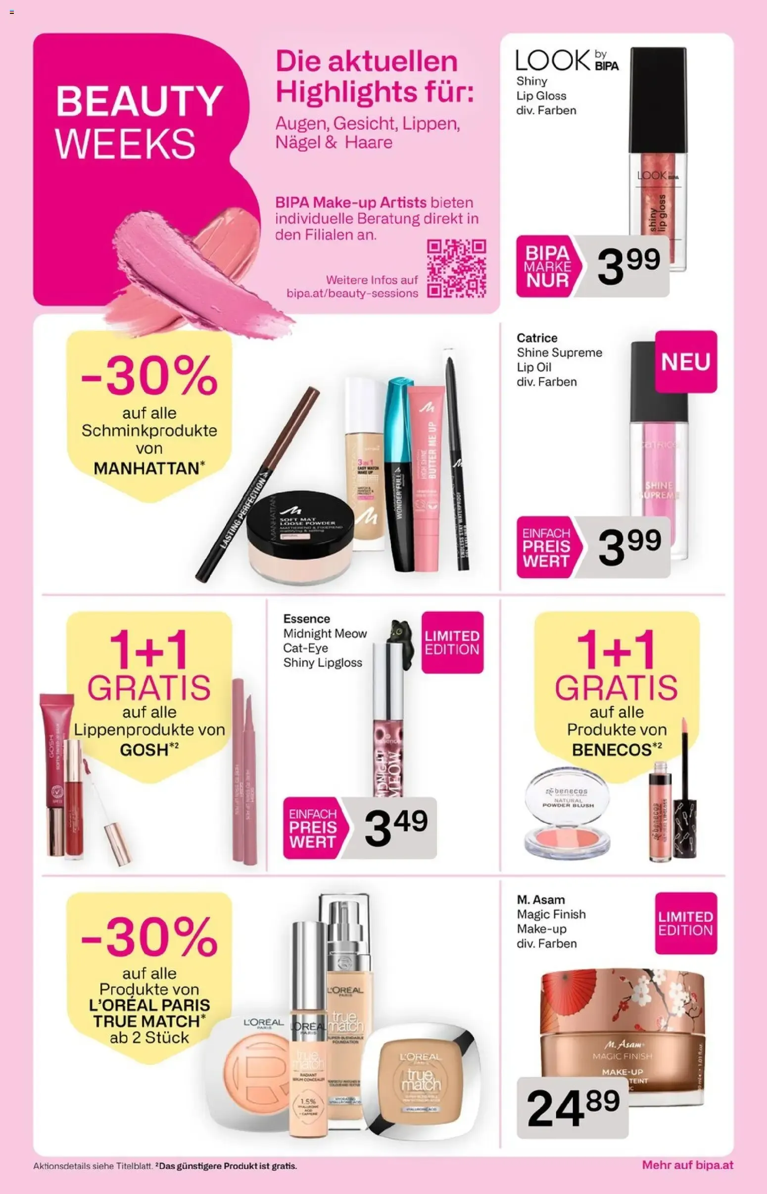 Beauty Weeks von 15. Oktober bis 28. Oktober 2026 - Flugblätt seite 2