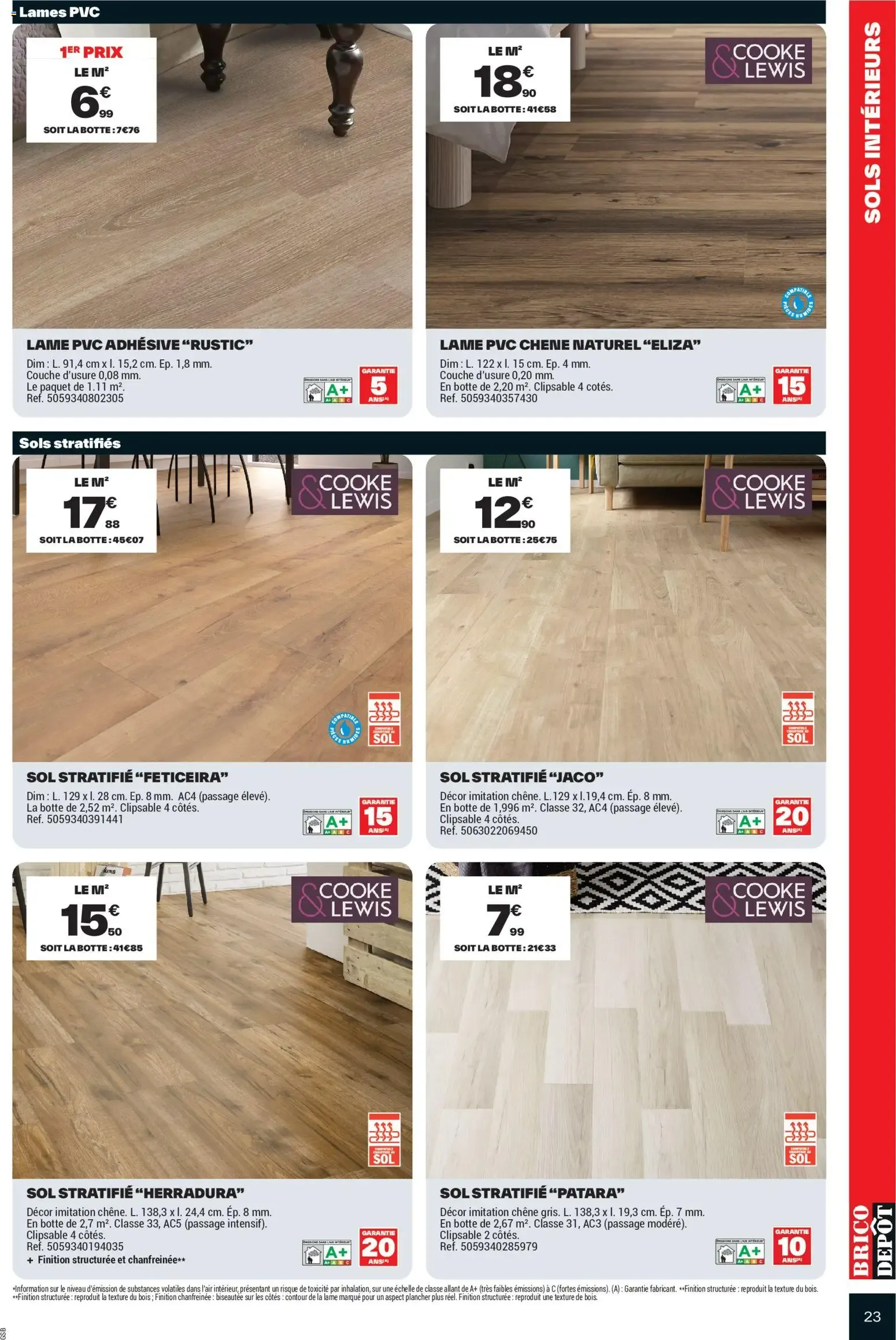 Brico Dépôt catalogue à partir du 11/09/2026 - promo en ligne du 11 septembre au 24 septembre 2026 - Catalogue page 23