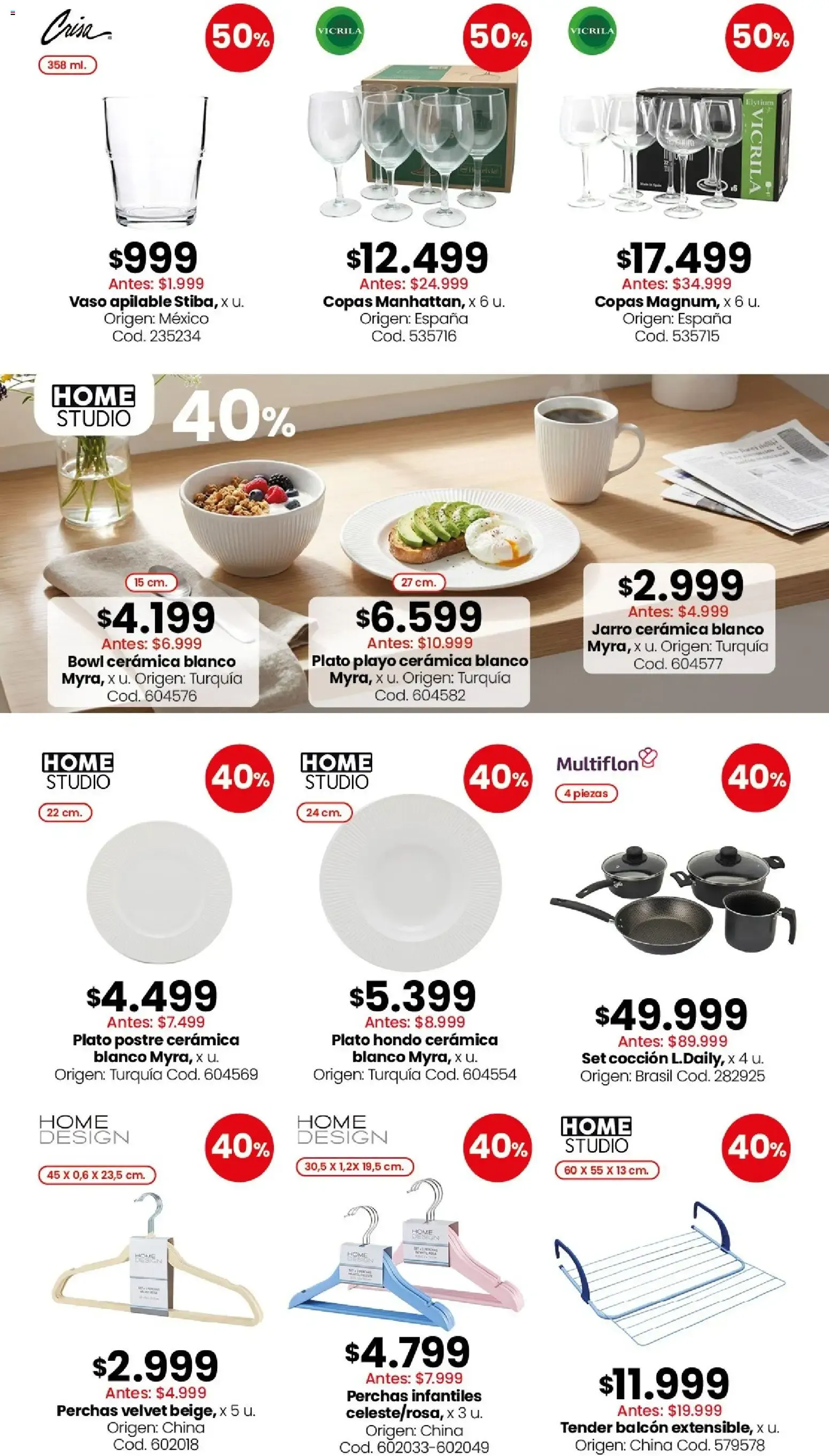 Ofertas de Ofertas Semanales: Bazar, deco, aire libre y mascotas 31 de agosto al 6 de septiembre 2026 - Página 2 del catálogo