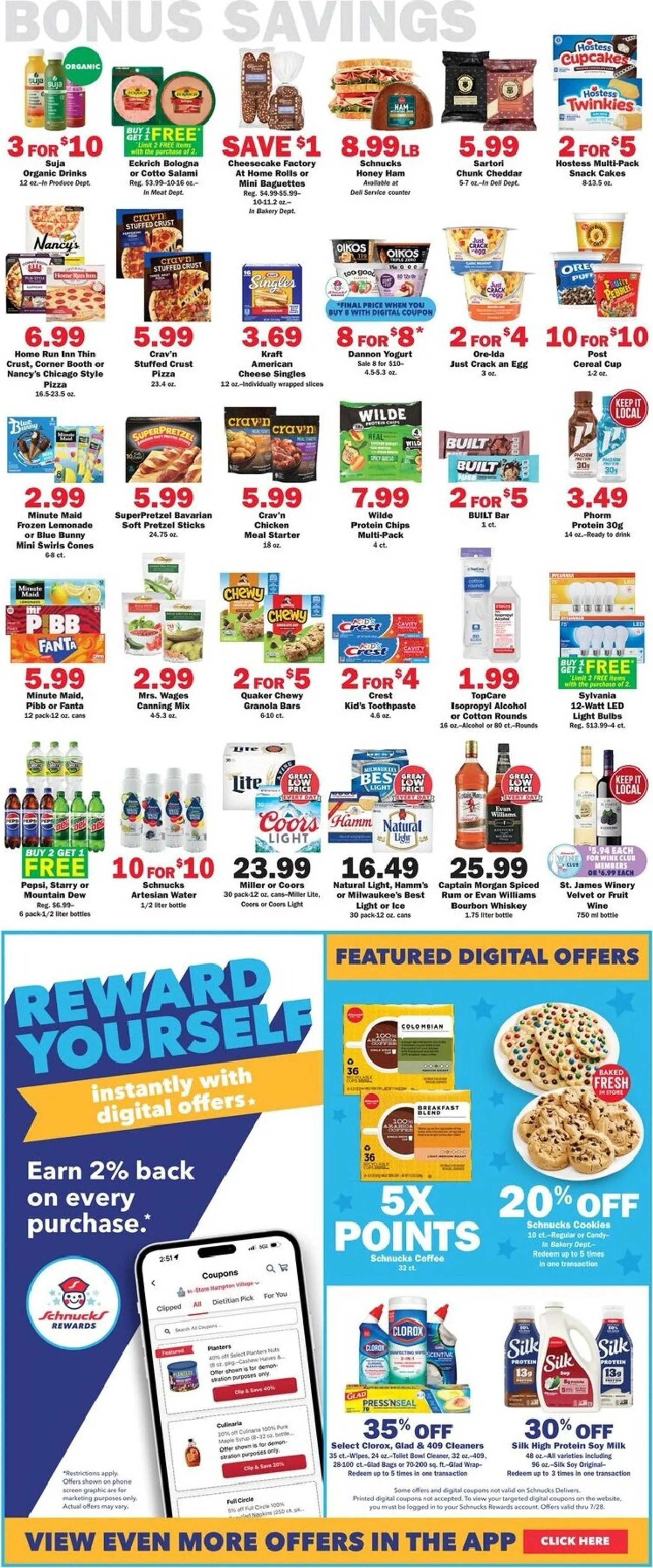 Weekly ad Current Schnucks - Weekly Print Ad leaflet valid from Wednesday 07/22/2026 to Wednesday 07/29/2026 from July 22 to July 28 2026 - Page 5