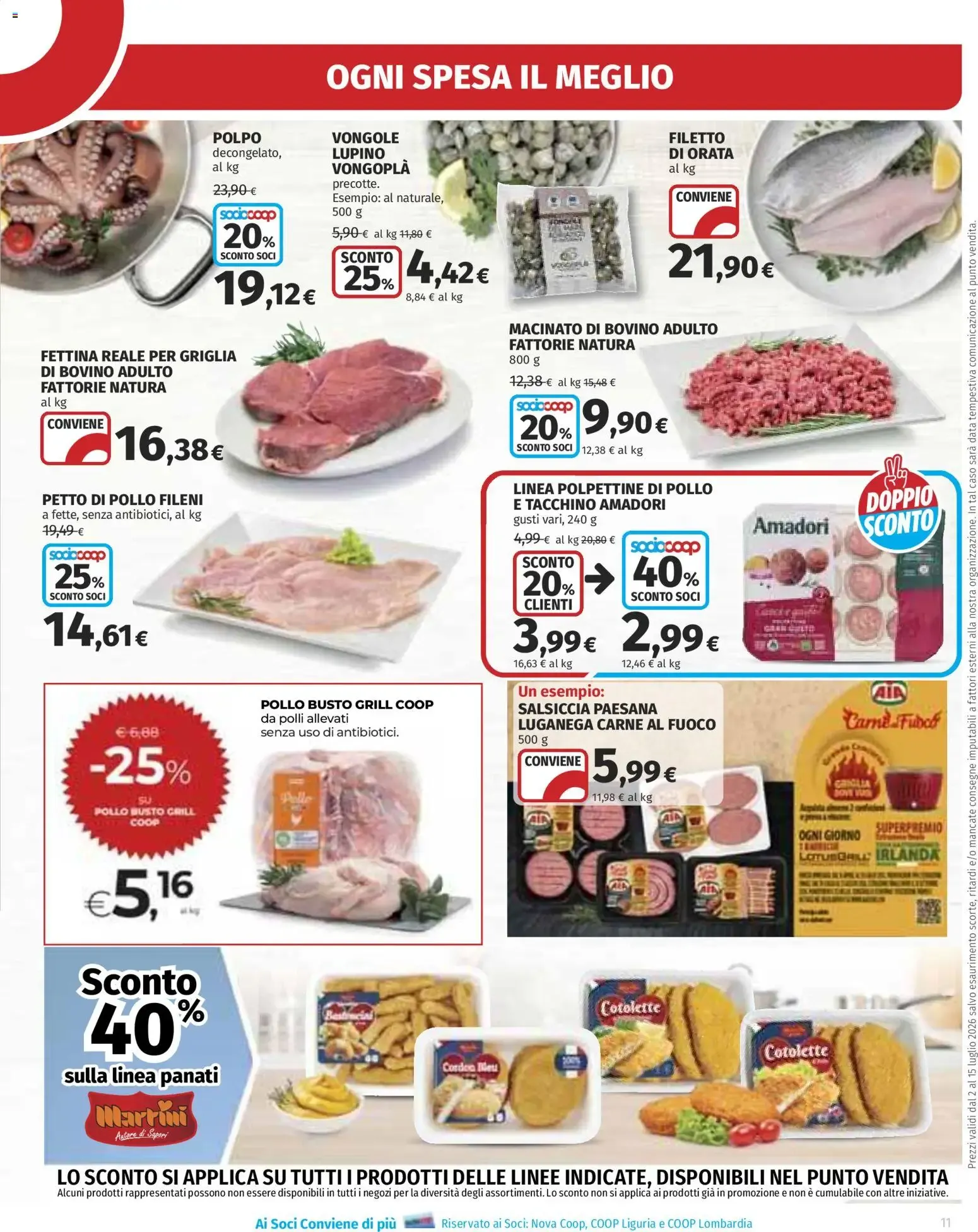 Anteprima volantino Ipercoop dal 02/07/2026 - nuovo offerte da 2 luglio a 15 luglio di 2026 - Pagina del volantino 11