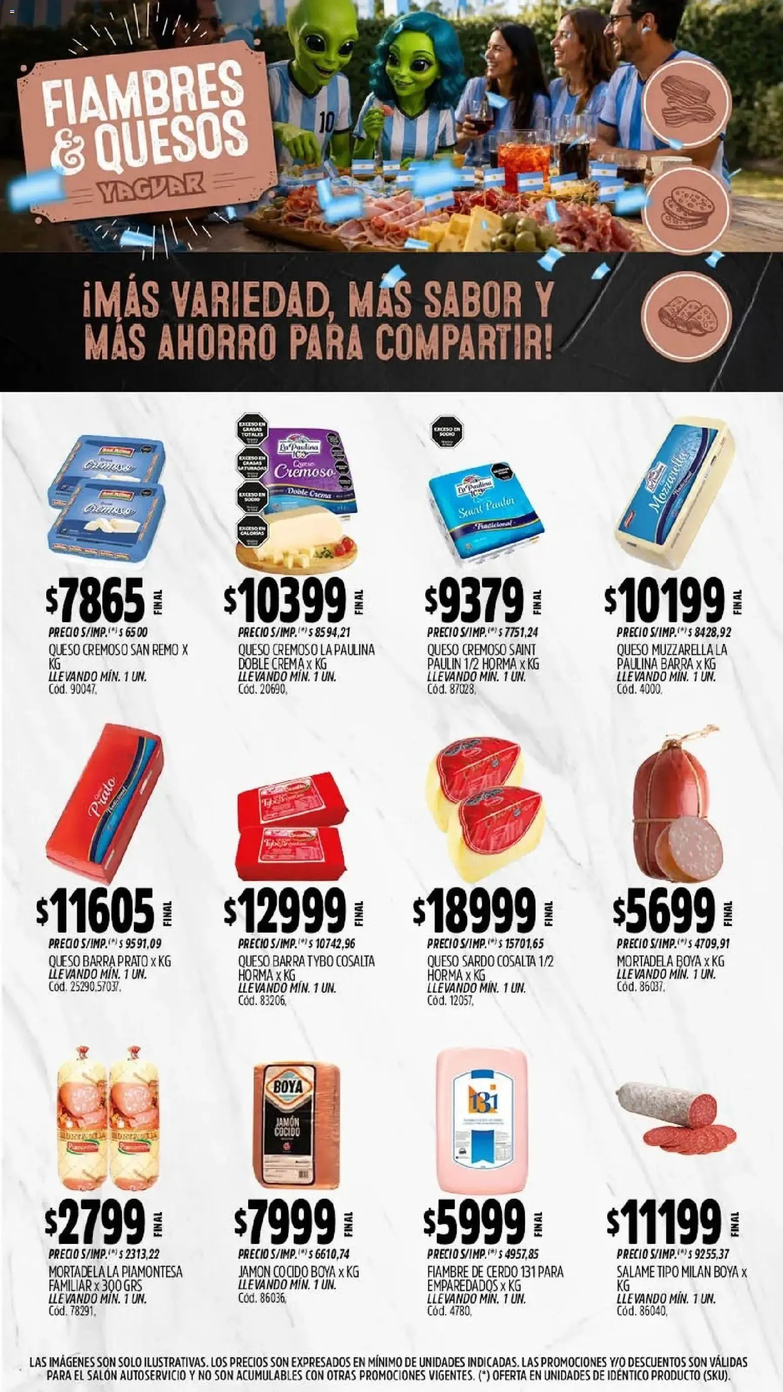 Ofertas de Mayorista Yaguar - Precios de Otro Planeta 6 de julio al 12 de julio 2026 - Página 7 del catálogo