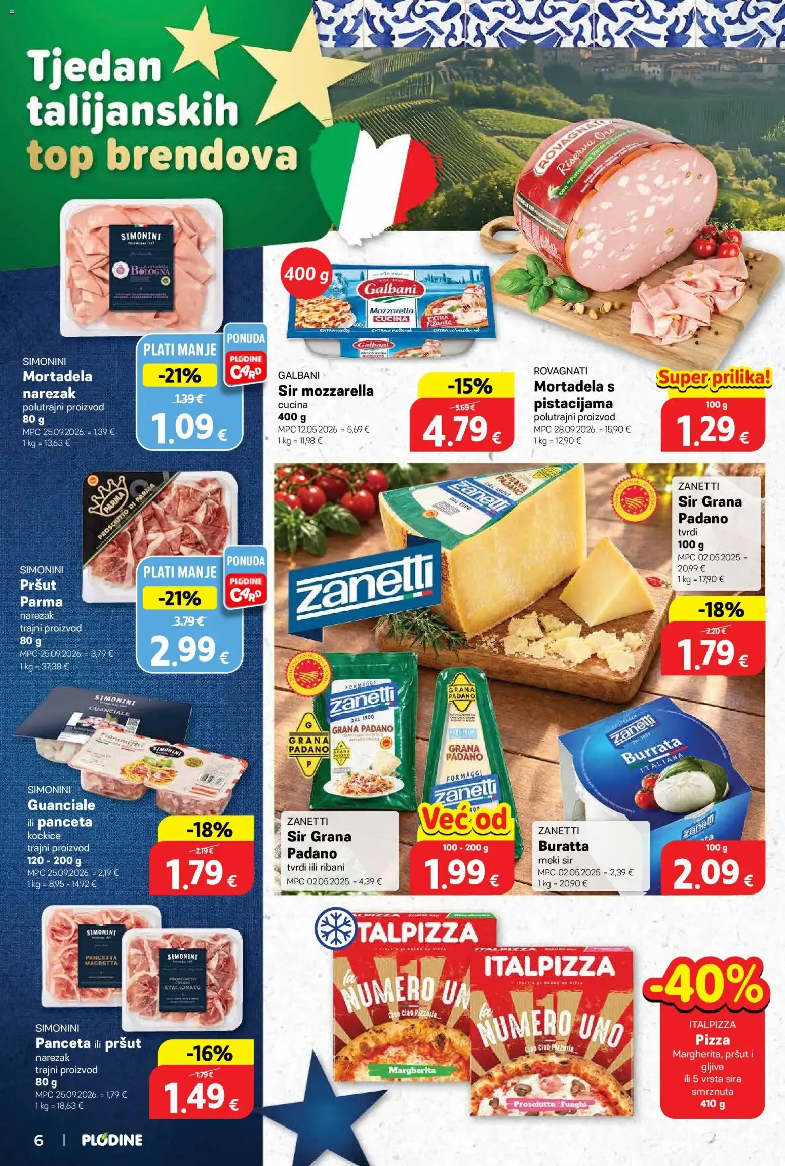 Katalog Plodine Katalog novi od 07.10.2026 na listanje > letak digitalni od 7. listopada do 13. listopada 2026. - Pregled Stranica 6