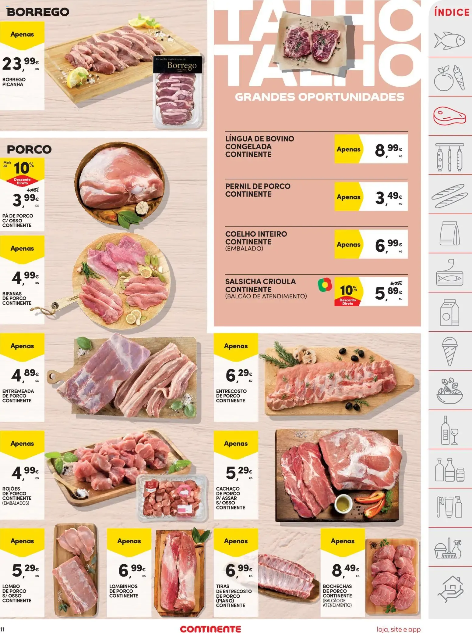 Folheto Continente folheto » de 18/08/2026 - 24/08/2026 de 18 de agosto até 24 de agosto 2026 - Pagina 11