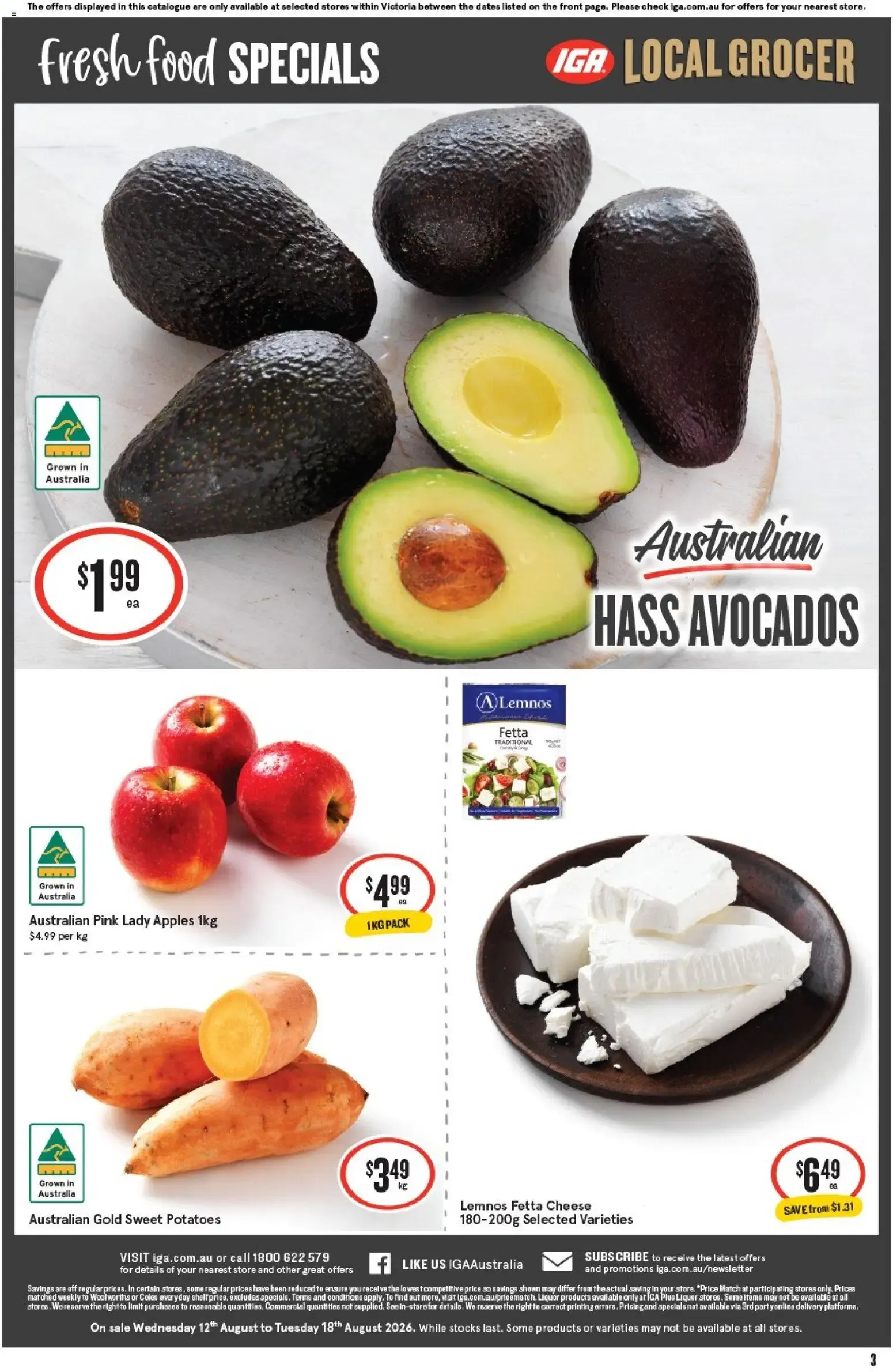 IGA Local Grocer - Great Saves and Local Faves - Catalogue valid from 12 August to 18 August 2026 - page 4