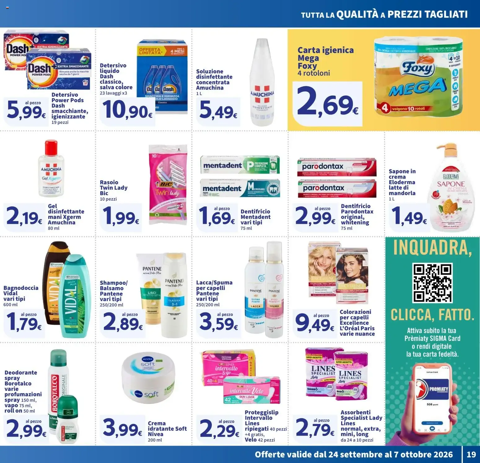 Nuovo SIGMA volantino Toscana dal 24/09/2026 > offerte anteprima 🛍️ da 24 settembre a 7 ottobre di 2026 - Pagina del volantino 19