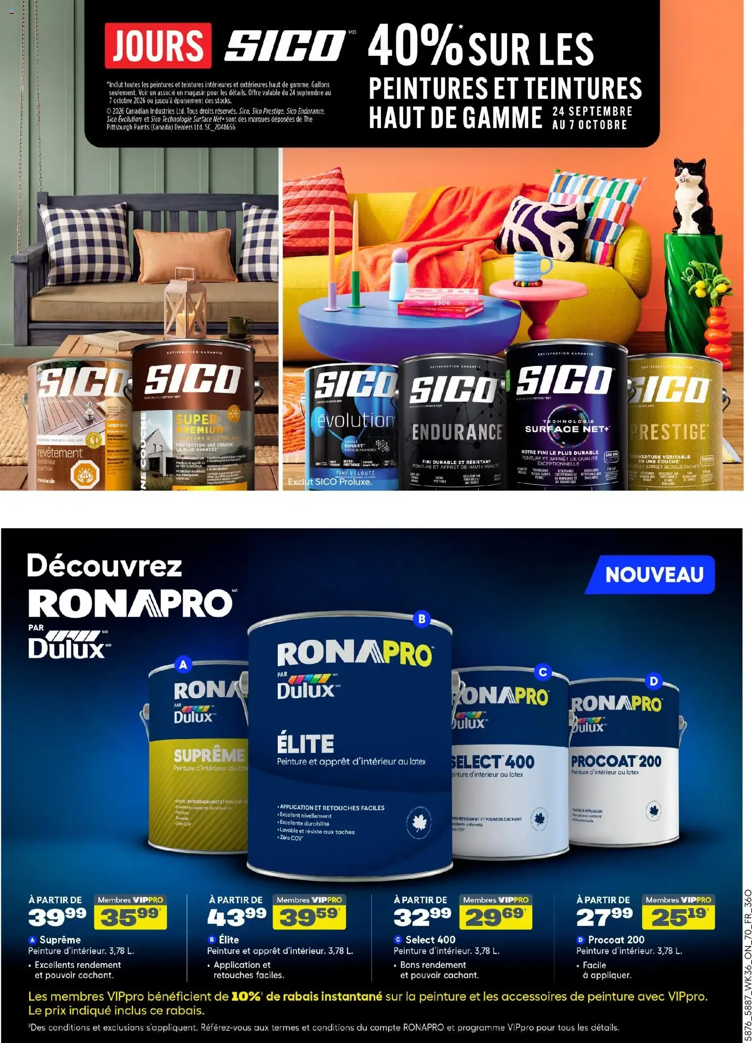 Rona circulaire from Oct 1, 2026 > weekly specials & deals from October 1 to October 14 2026 - flyer page 6