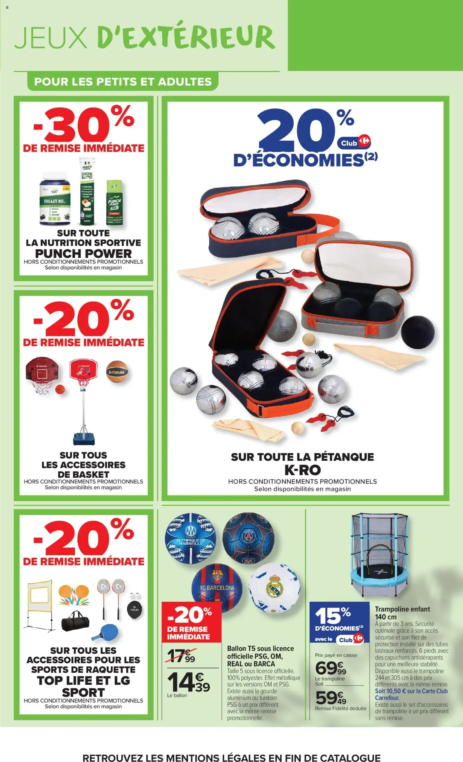 Carrefour Market Jeux, jouets plein air et vacances à partir du 23/06/2026 - promo en ligne du 23 juin au 5 juillet 2026 - Catalogue page 2
