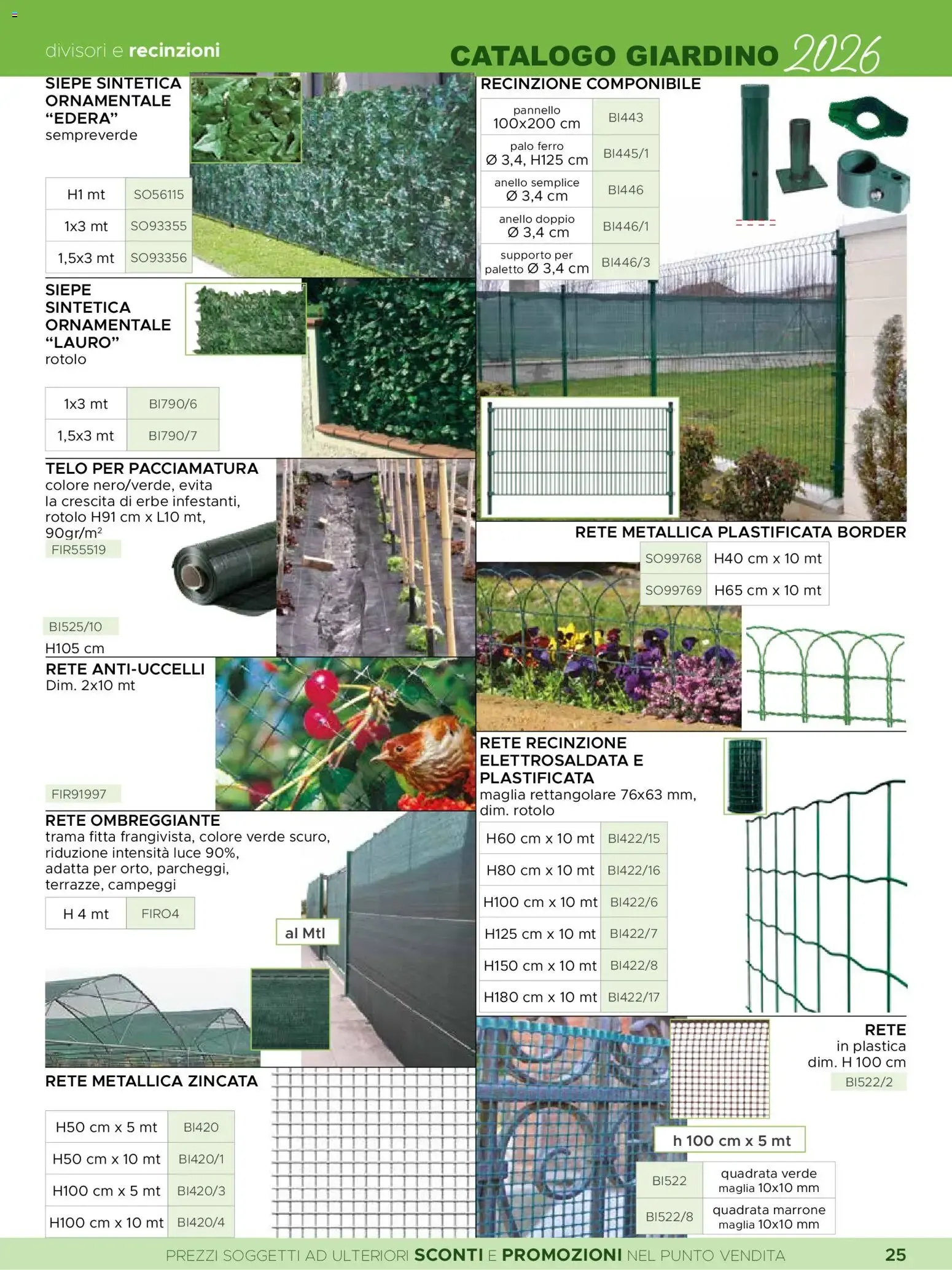 La Prealpina Catalogo Giardino Speciale Giardinaggio 2026 da 8 giugno a 10 agosto di 2026 - Pagina del volantino 6