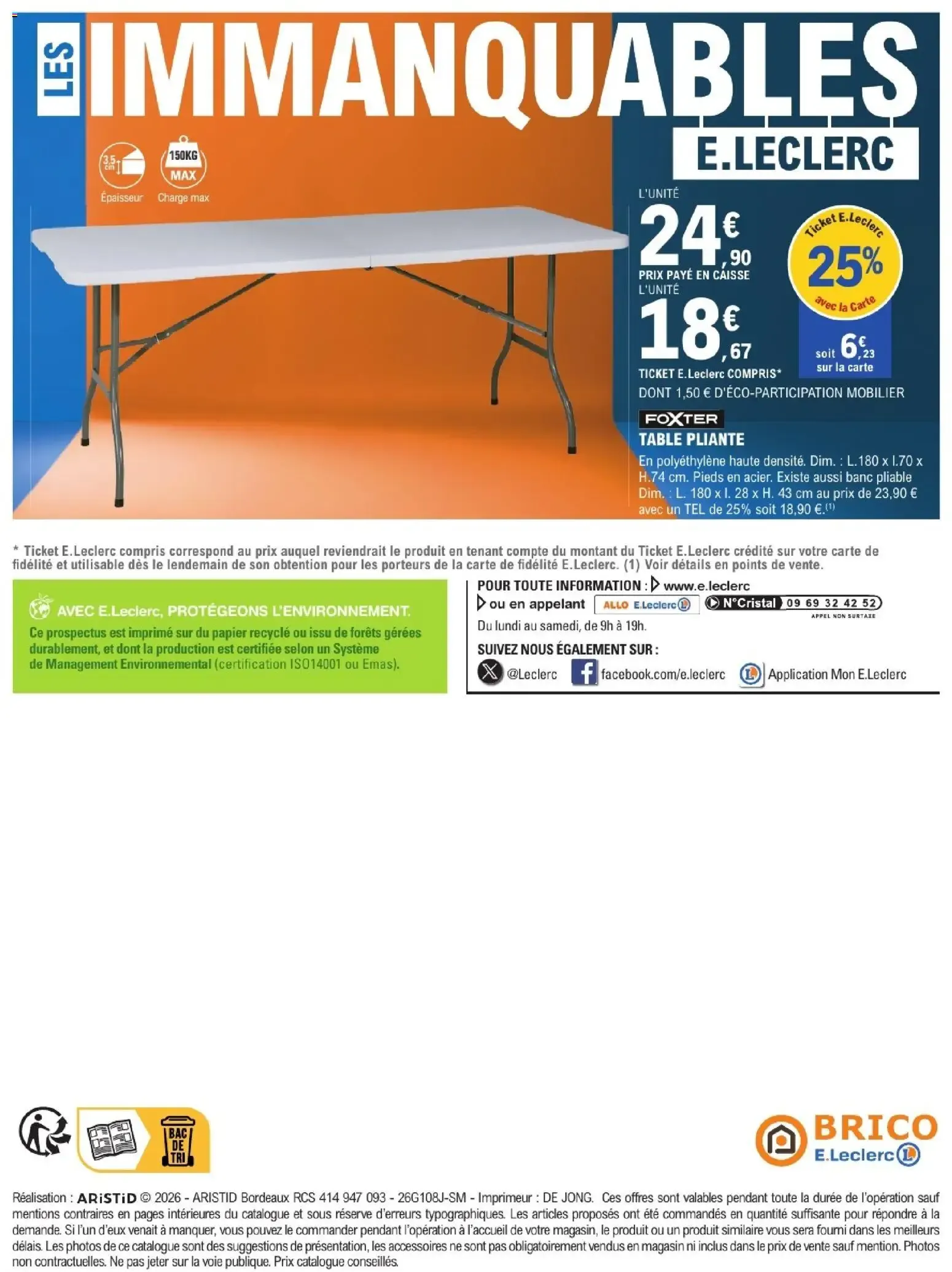Brico E.Leclerc catalogue à partir du 21/07/2026 - promo en ligne du 21 juillet au 8 août 2026 - Catalogue page 16