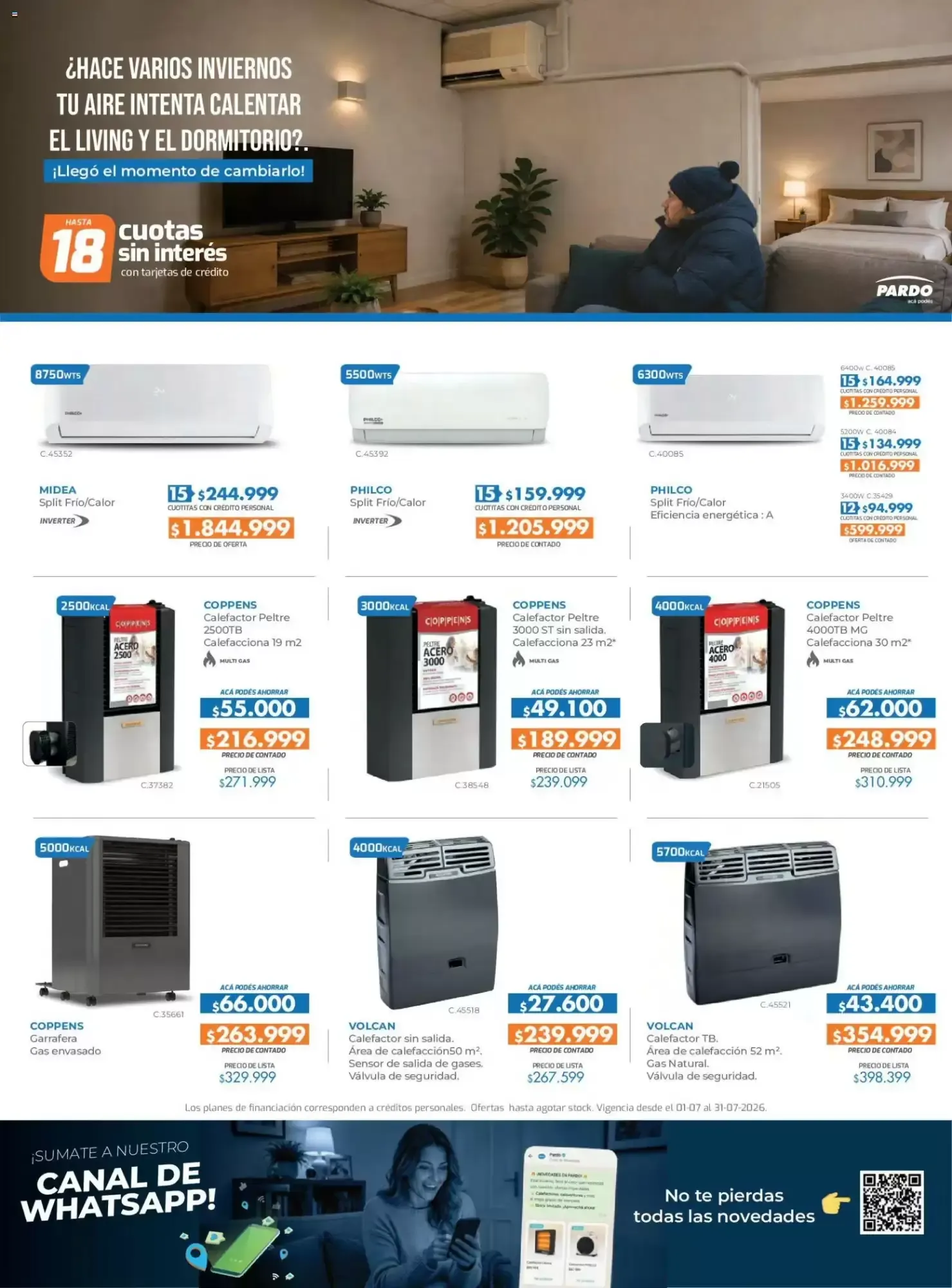 Ofertas de Catálogo Pardo Hogar 1 de julio al 31 de julio 2026 - Página 8 del catálogo