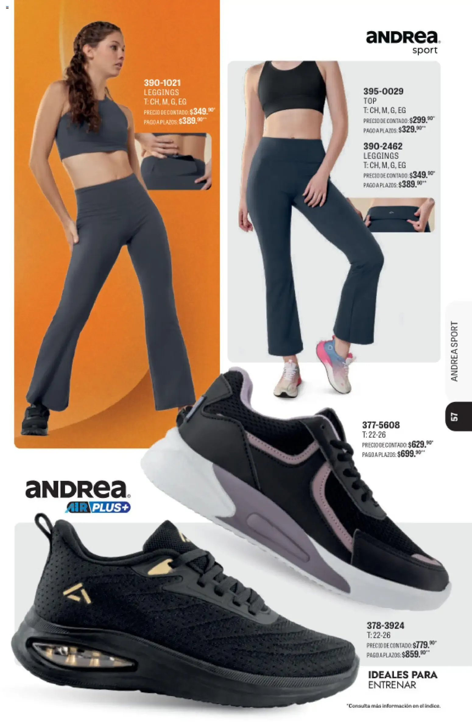 Catálogo de Andrea catálogo Deportivo Completo 2026 - Catálogos en línea de 09/08 - 31/10 9 de agosto al 31 de octubre 2026 - Pagina 57