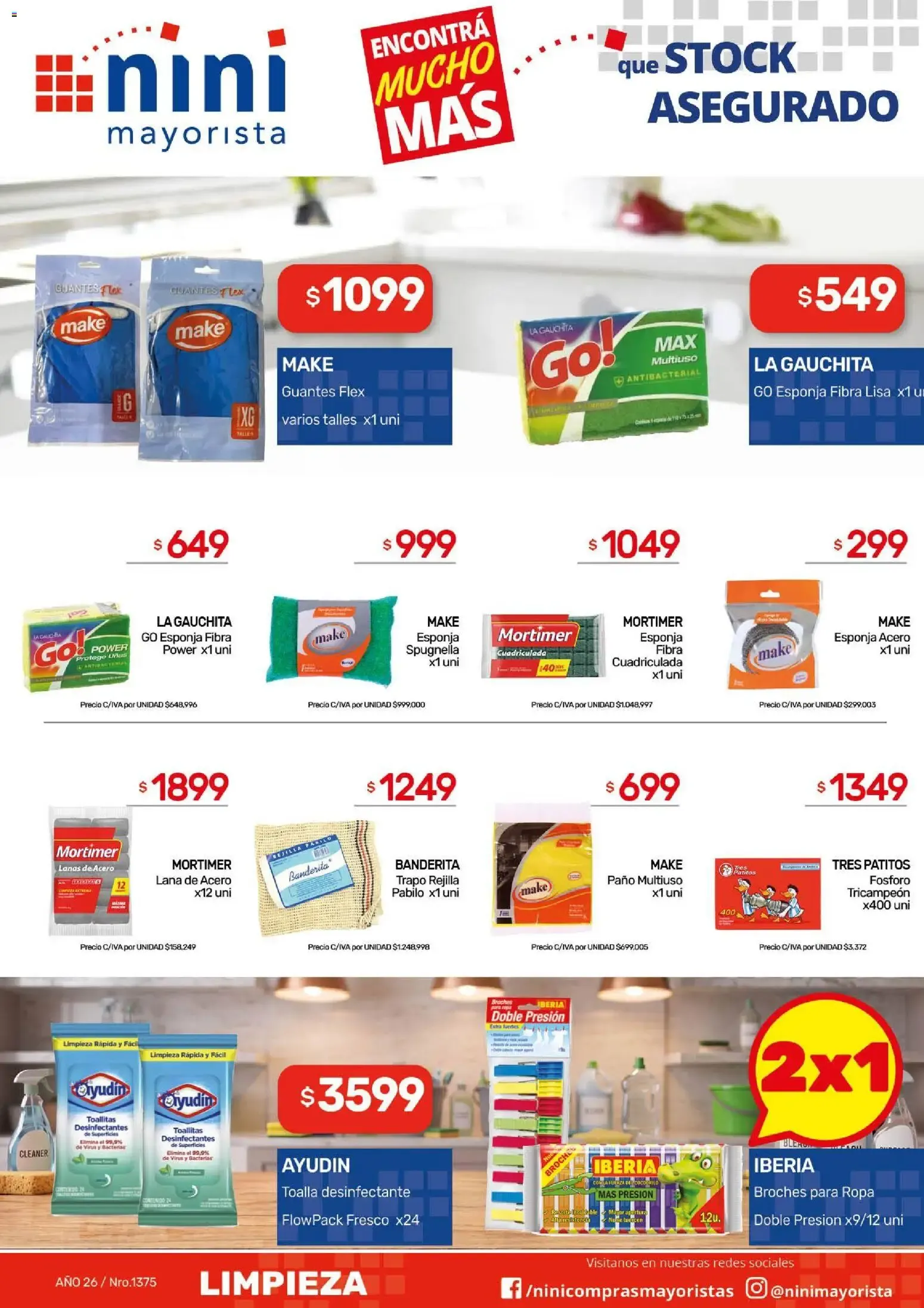 Ofertas de NINI Mayorista catálogo del 31/08/2026 - 06/09/2026 31 de agosto al 6 de septiembre 2026 - Página 16 del catálogo