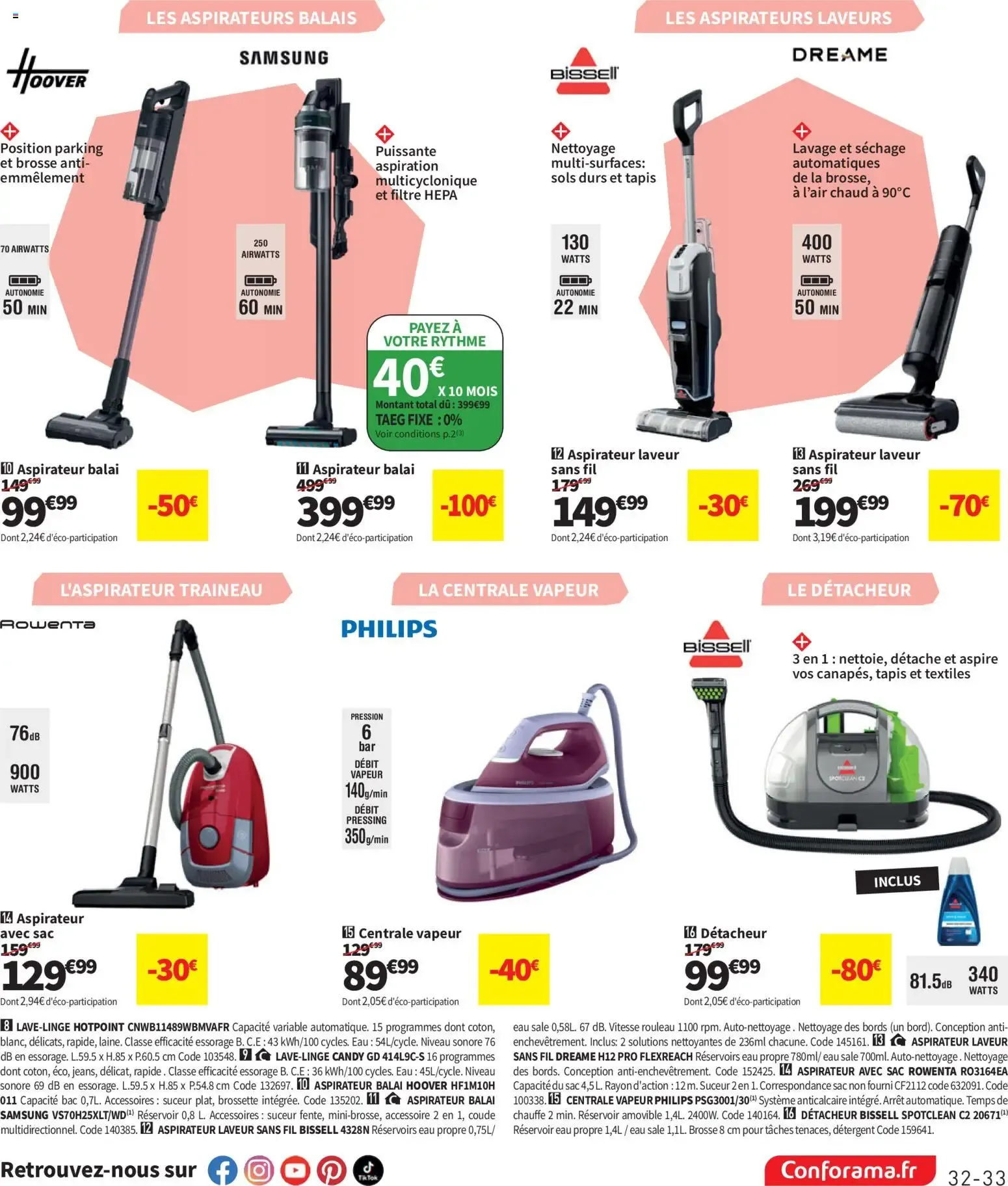Conforama - Dormez Confo: La Grande Literie du 7 juillet au 3 août 2026 - Catalogue page 33