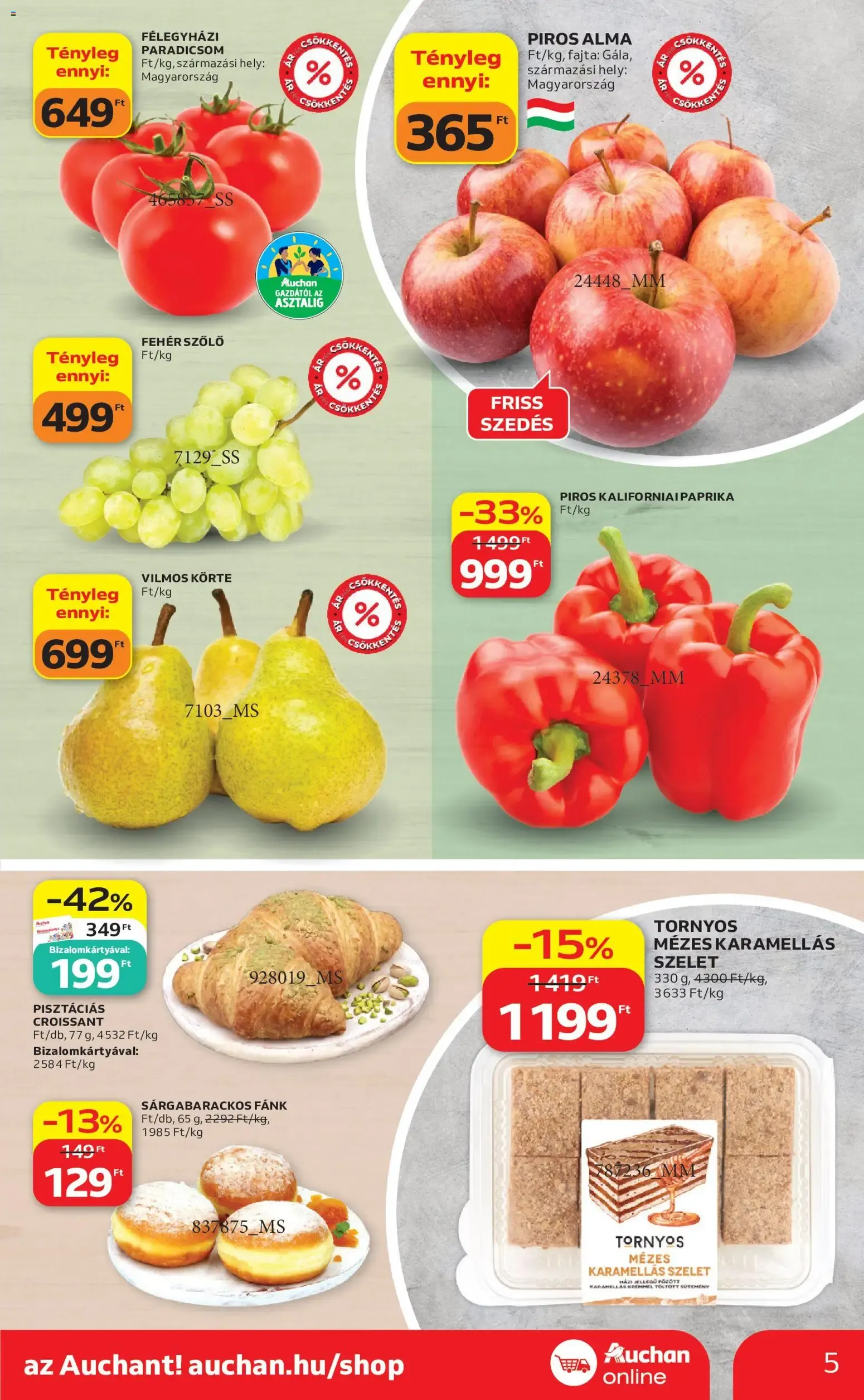 Katalógus Auchan Szupermarket szeptember 17.-tól szeptember 23.-ig 2026. - Oldal 5