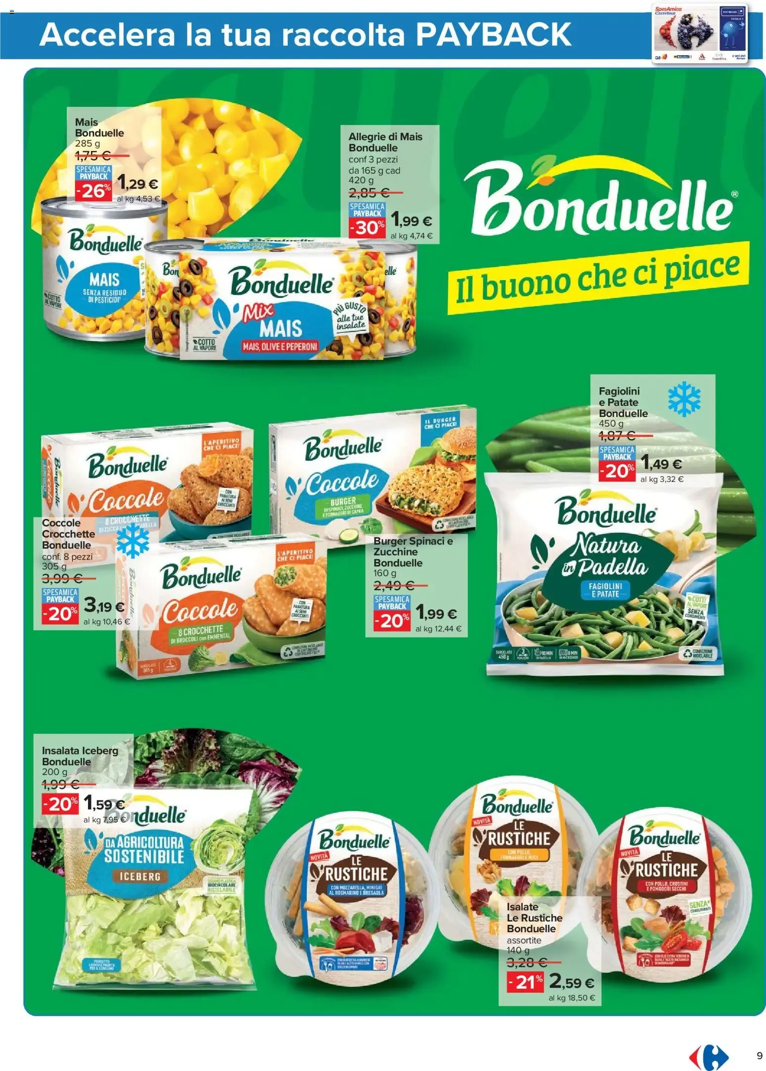 Nuovo Carrefour volantino Iper - Punti Sprint Payback dal 16/06/2026 > offerte anteprima 🛍️ da 16 giugno a 29 giugno di 2026 - Pagina del volantino 9