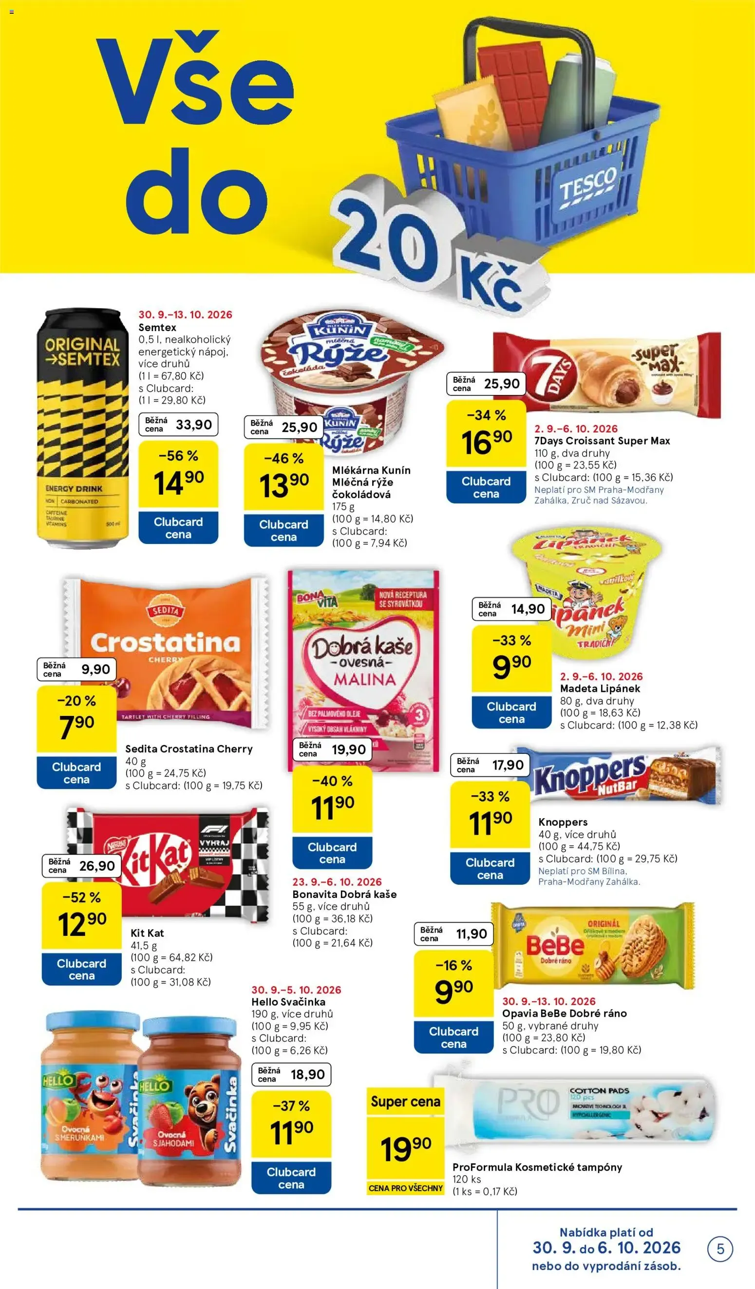 Tesco leták na tento + příští týden 30.09.2026 - 30. září 6. října 2026 - Page 5