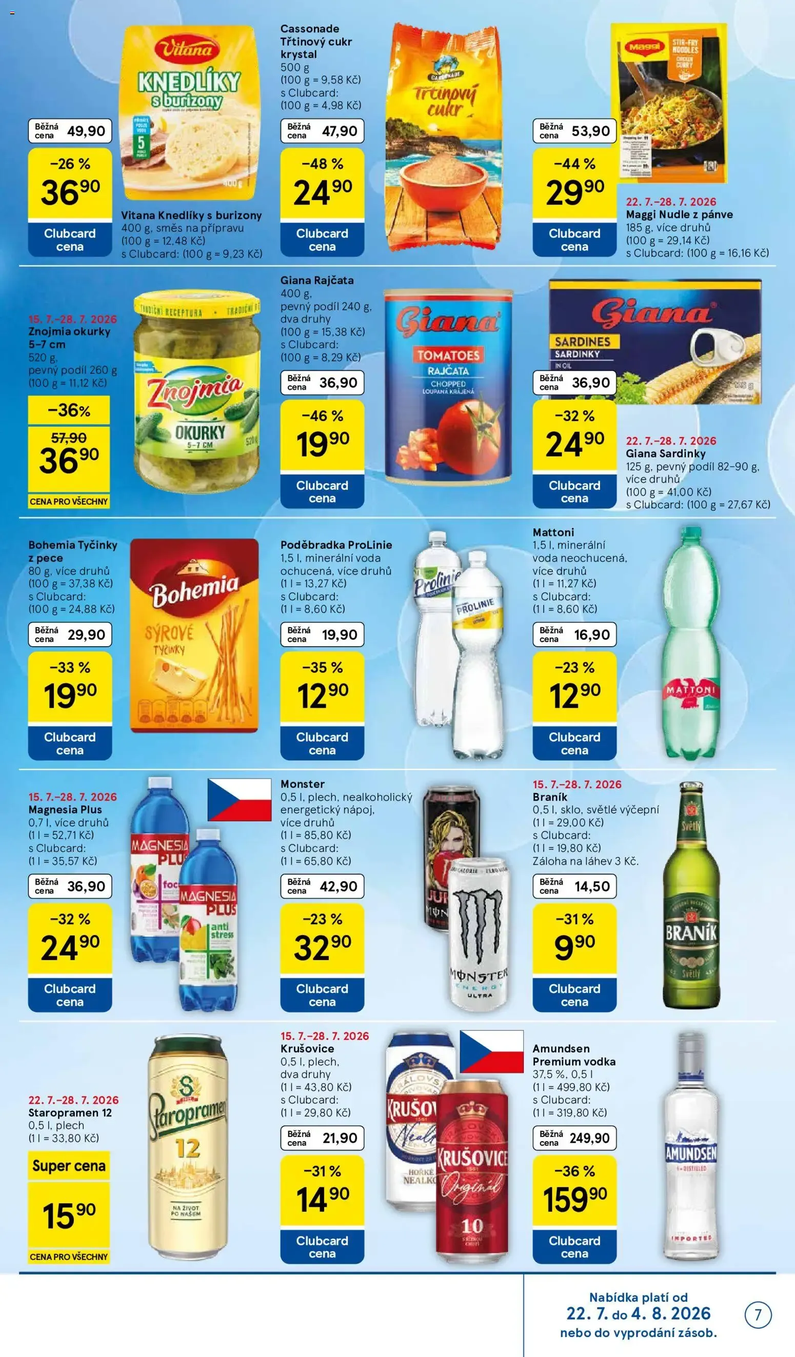 TESCO supermarket - 22. července 28. července 2026 - Page 7