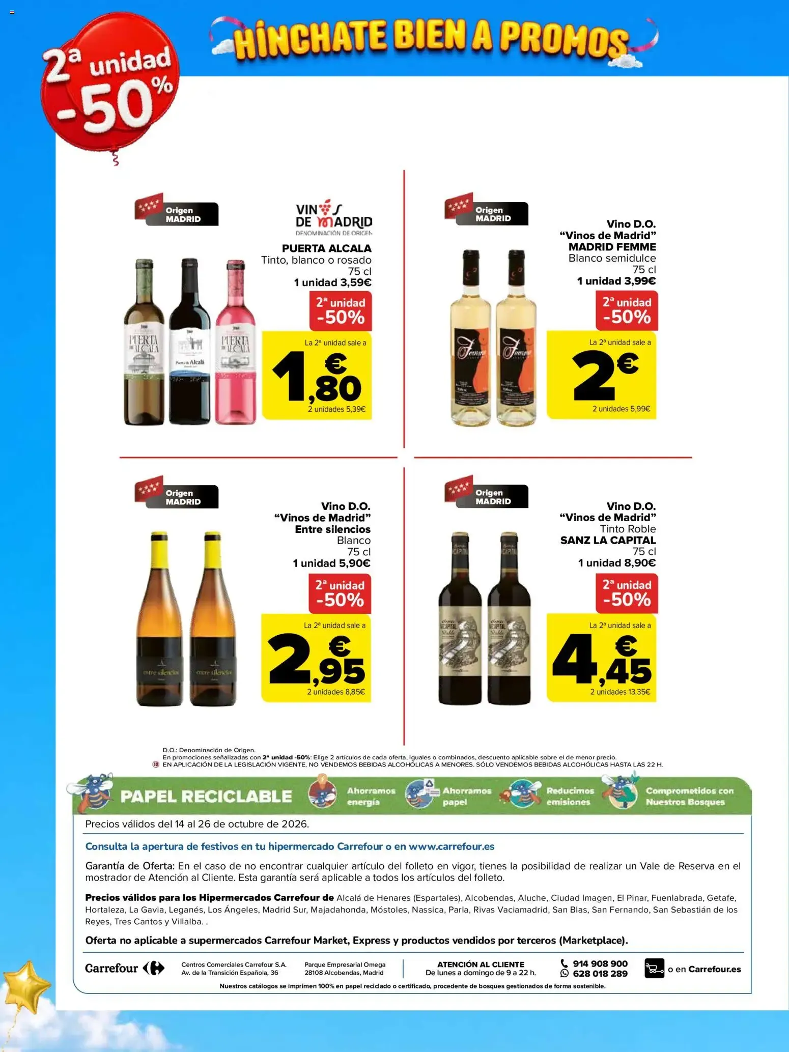 Catálogo de Carrefour Aniversario Comunidad de Madrid: Ofertas del 14 al 26 de Octubre 14 de octubre al 26 de octubre 2026 - Página 12