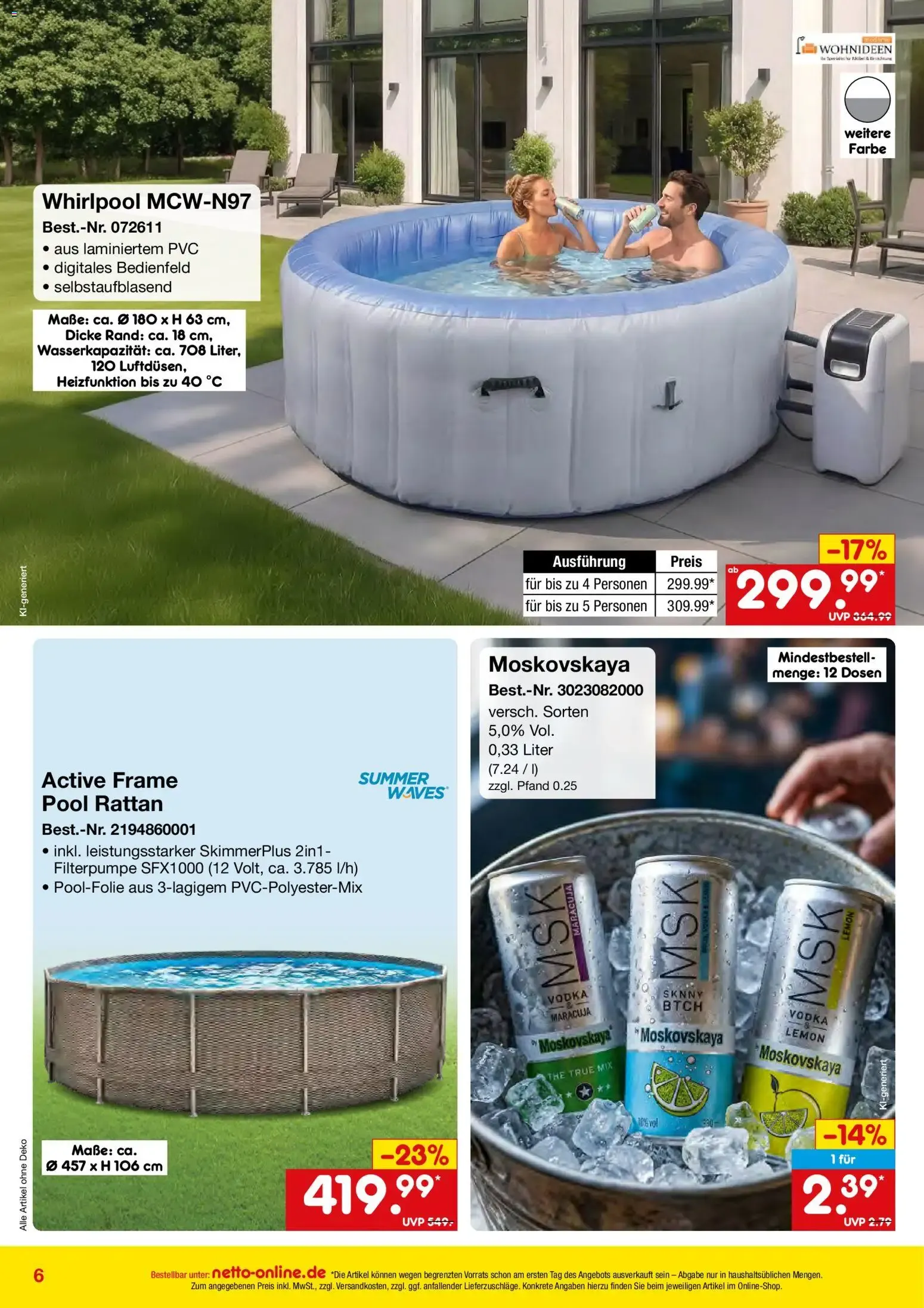 Netto Marken-Discount Online-Angebote Juli (ab 01.07.2026) » Angebote von 1. Juli bis 31. Juli 2026 - Prospekt seite 6