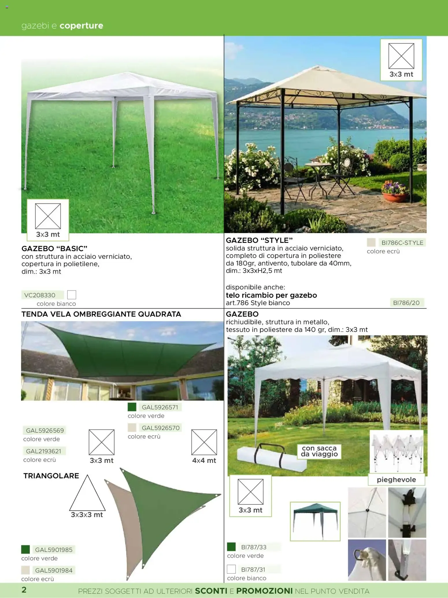 La Prealpina Catalogo Giardino Arredo Esterno Tempo Libero 2026 da 8 giugno a 10 agosto di 2026 - Pagina del volantino 2