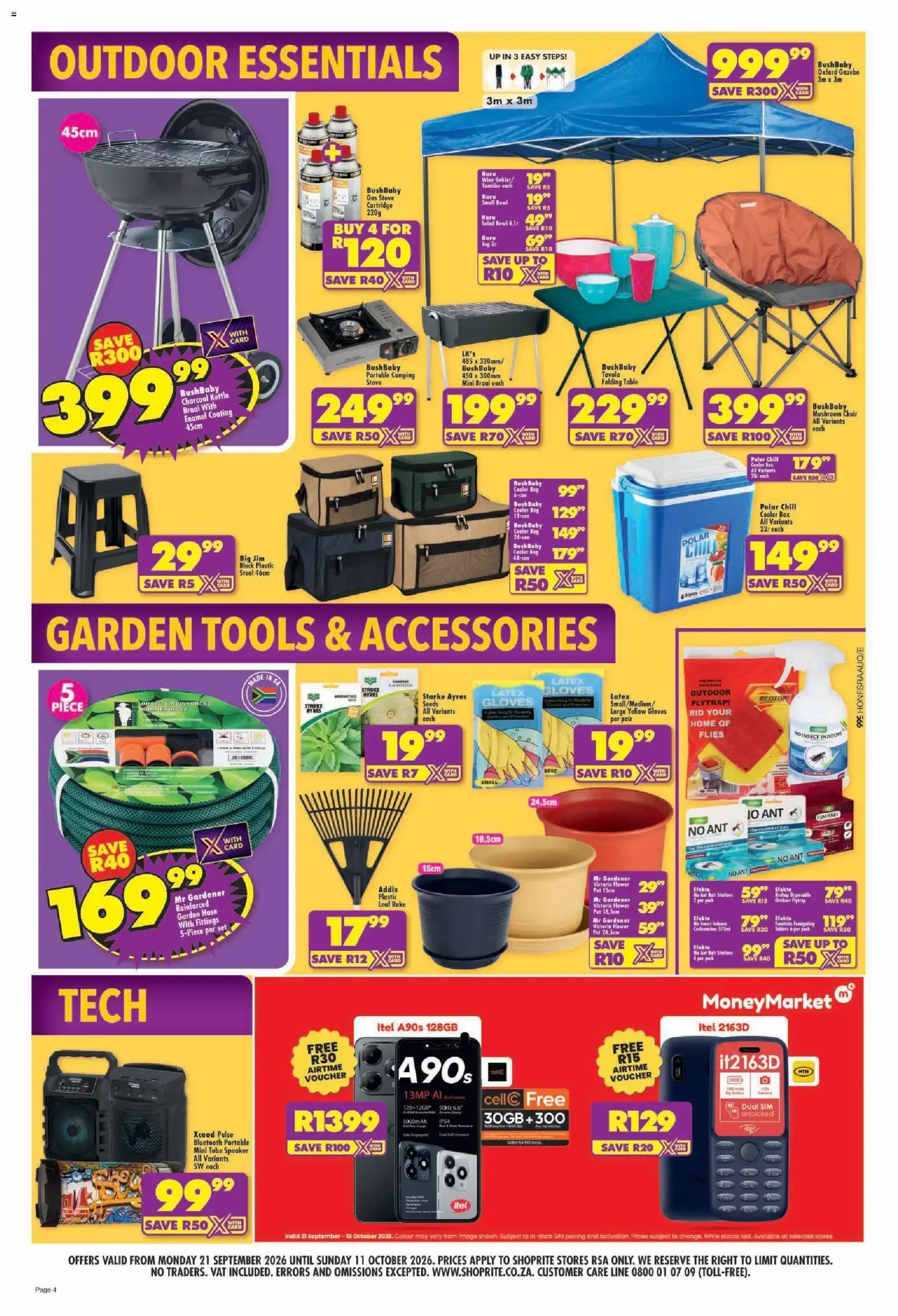 Shoprite Spring Leaflet (21/09/2026 - 11/10/2026) → Online Catalogue from 21 September to 11 October 2026 - Catalogue Page 4