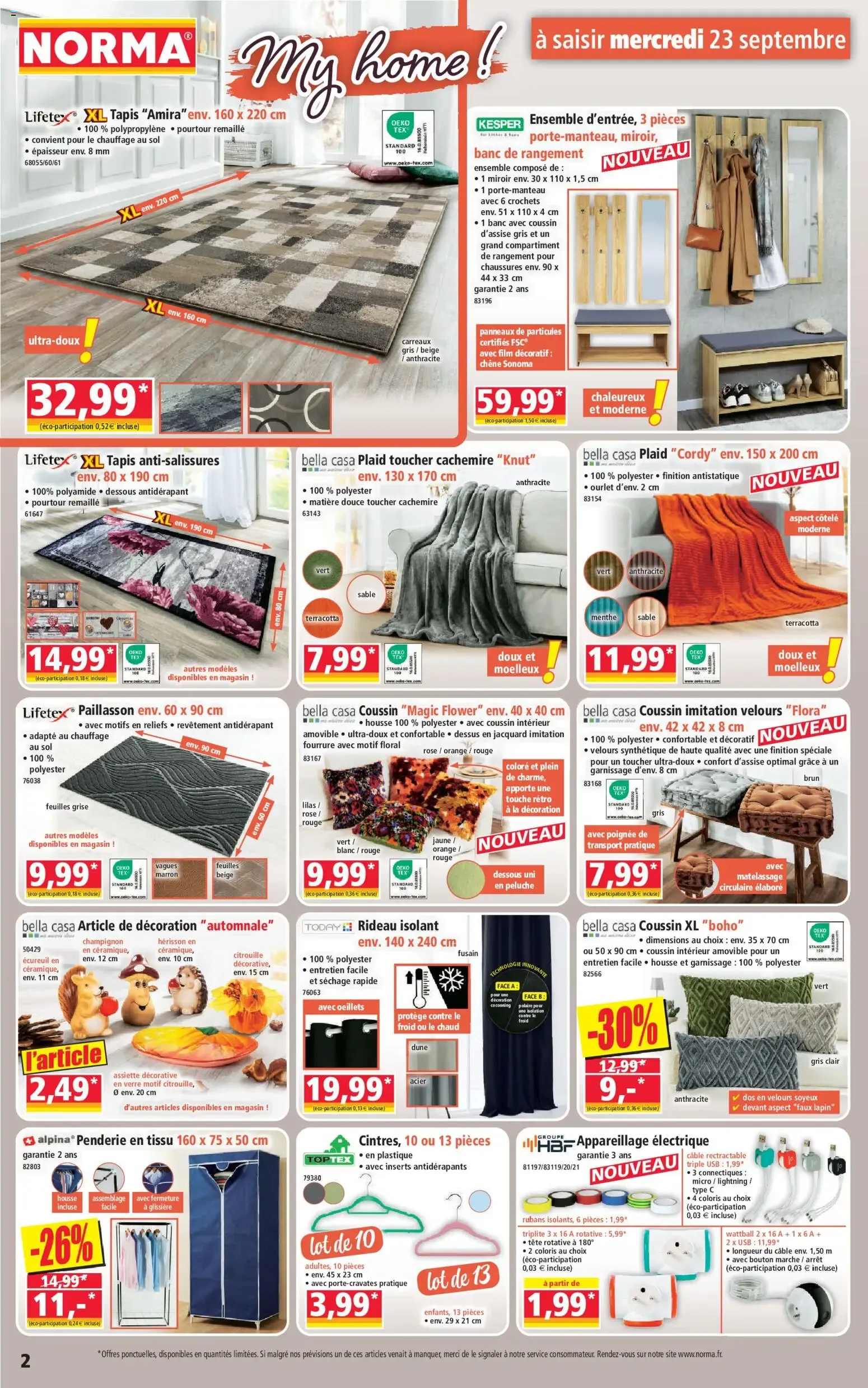 Norma - Votre Discounter Régional du 23 septembre au 29 septembre 2026 - Catalogue page 2