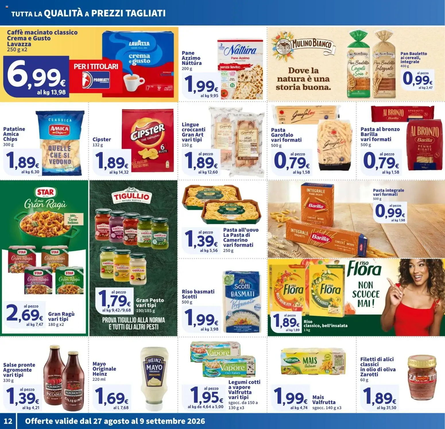 Nuovo SIGMA volantino Toscana dal 27/08/2026 > offerte anteprima 🛍️ da 27 agosto a 9 settembre di 2026 - Pagina del volantino 12