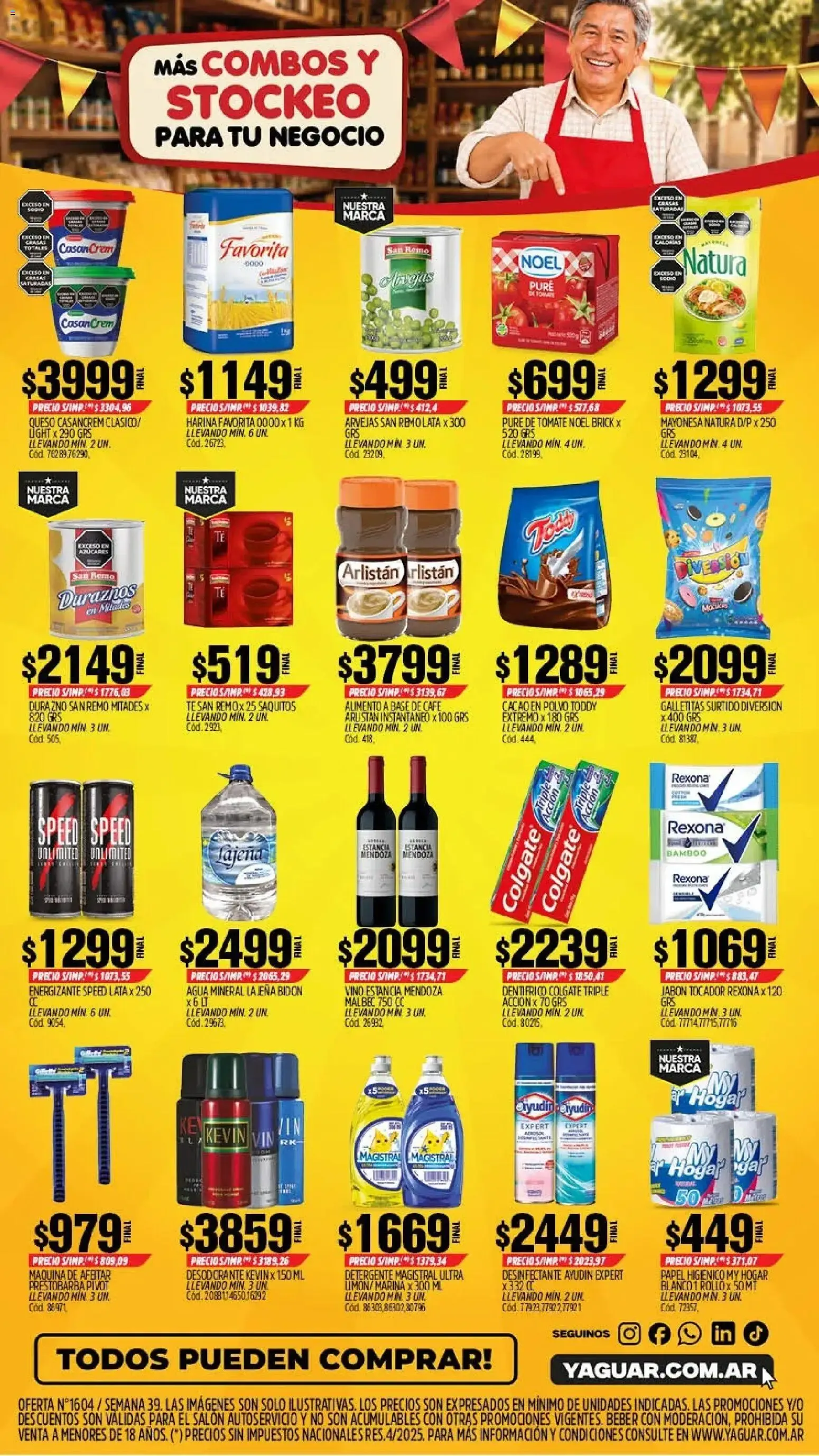 Ofertas de Yaguar - Oferta Semanal General Roca del 21/09/2026 - 26/09/2026 21 de septiembre al 26 de septiembre 2026 - Página 2 del catálogo