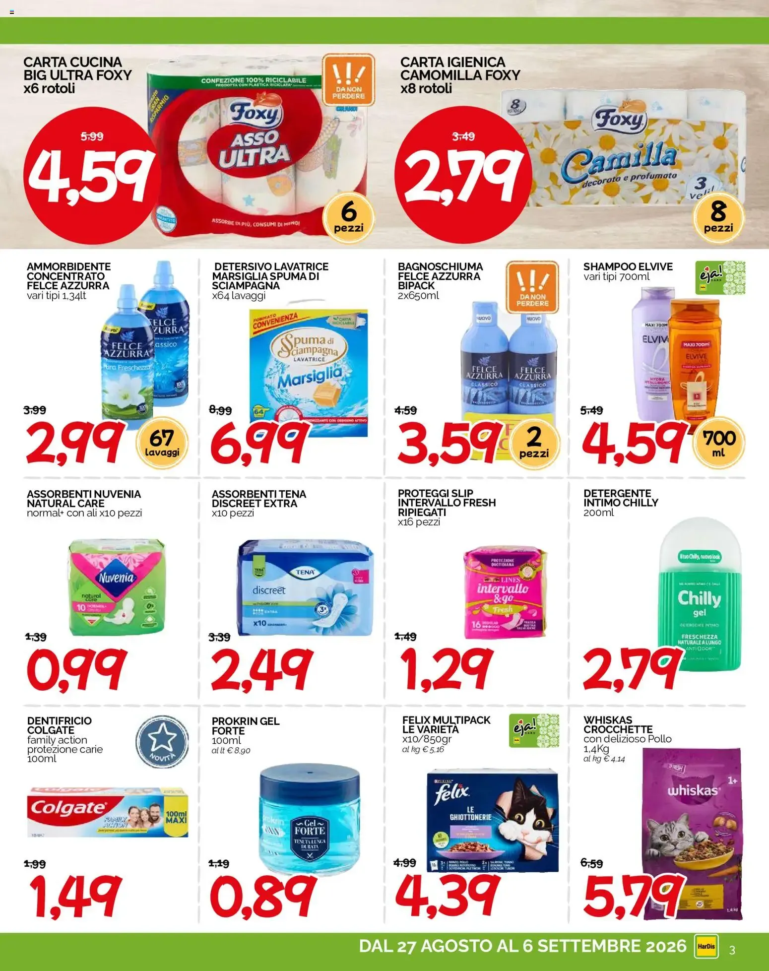 HarDis volantino dal 27/08/2026 - online Offerte da 27 agosto a 6 settembre di 2026 - Pagina del volantino 3