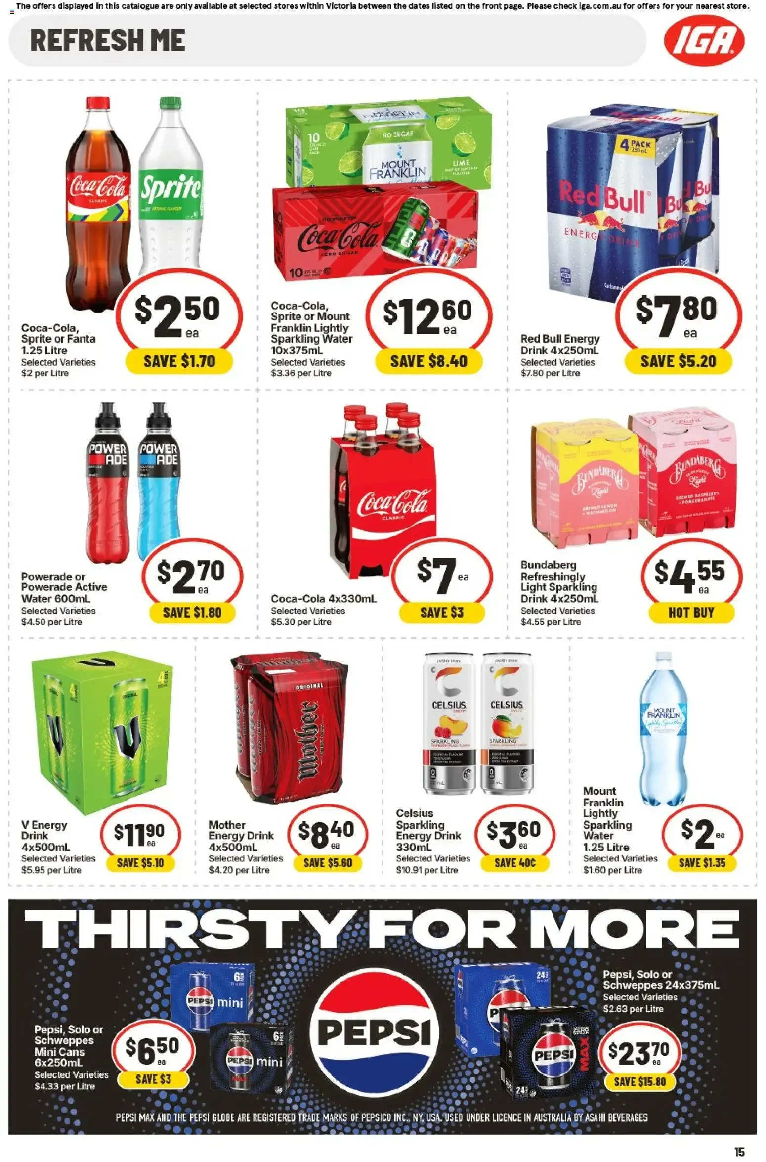 IGA catalogue valid from 01/07/2026 > Online Australia - Catalogue valid from 1 July to 7 July 2026 - page 15