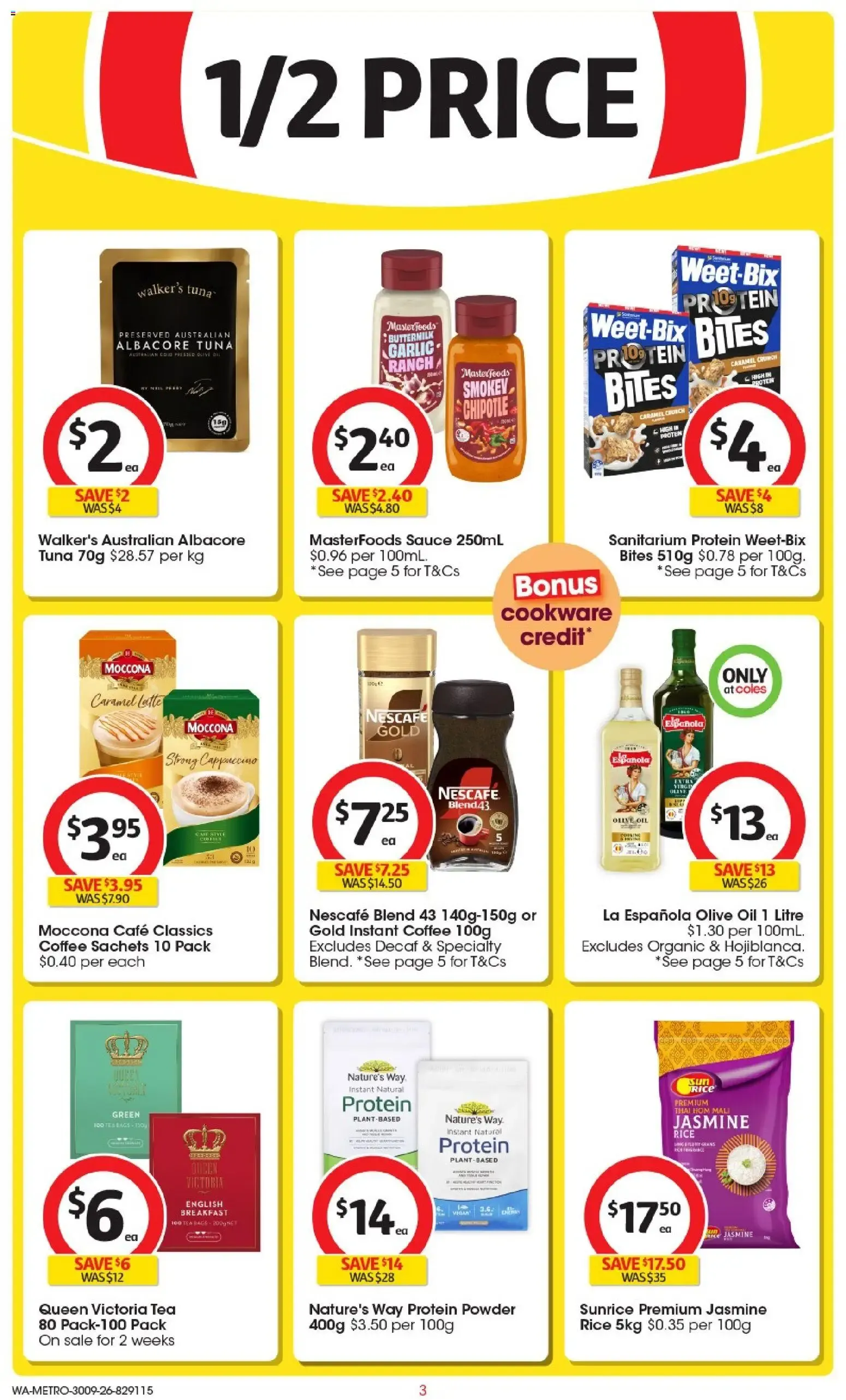 Coles catalogue valid from 30/09/2026 > Online Australia - Catalogue valid from 30 September to 6 October 2026 - page 3