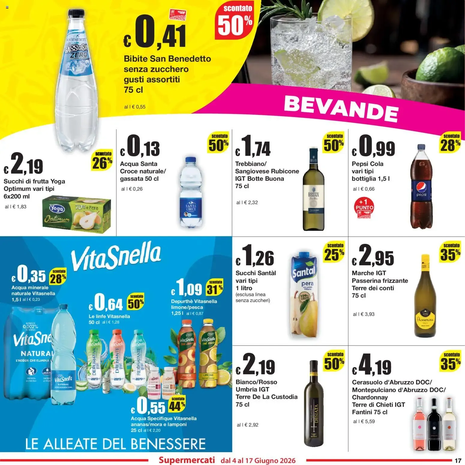 Sì con Te volantino dal 04/06/2026 - online Offerte da 4 giugno a 17 giugno di 2026 - Pagina del volantino 17
