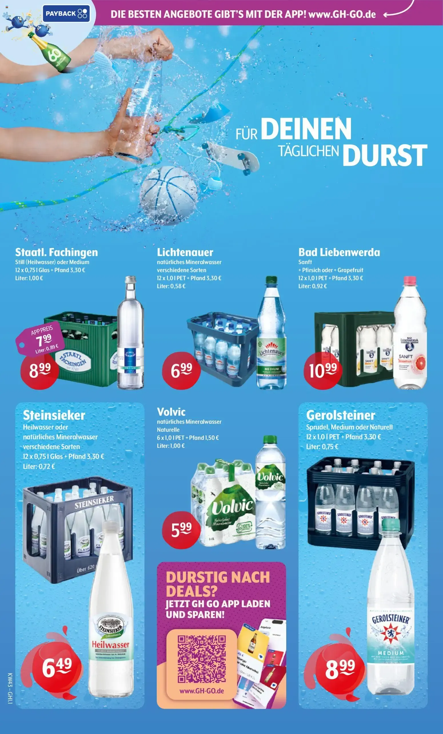 Getränke Hoffmann Prospekt (ab 19.10.2026) zum Blättern von 19. Oktober bis 24. Oktober 2026 - Prospekt seite 2