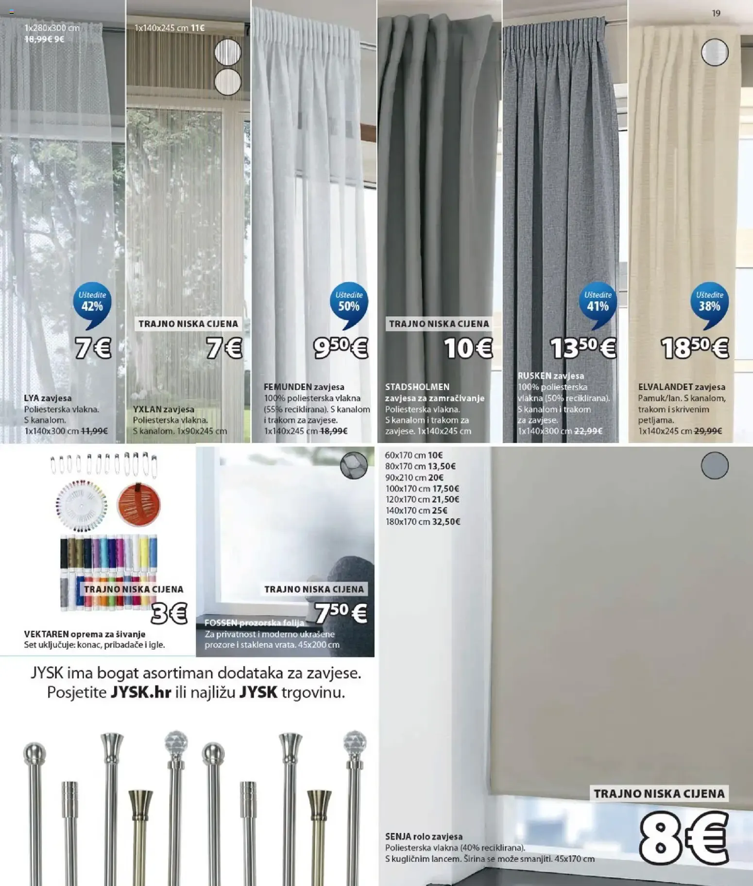 Katalog JYSK Katalog novi od 26.08.2026 na listanje > letak digitalni od 26. kolovoza do 1. rujna 2026. - Pregled Stranica 19