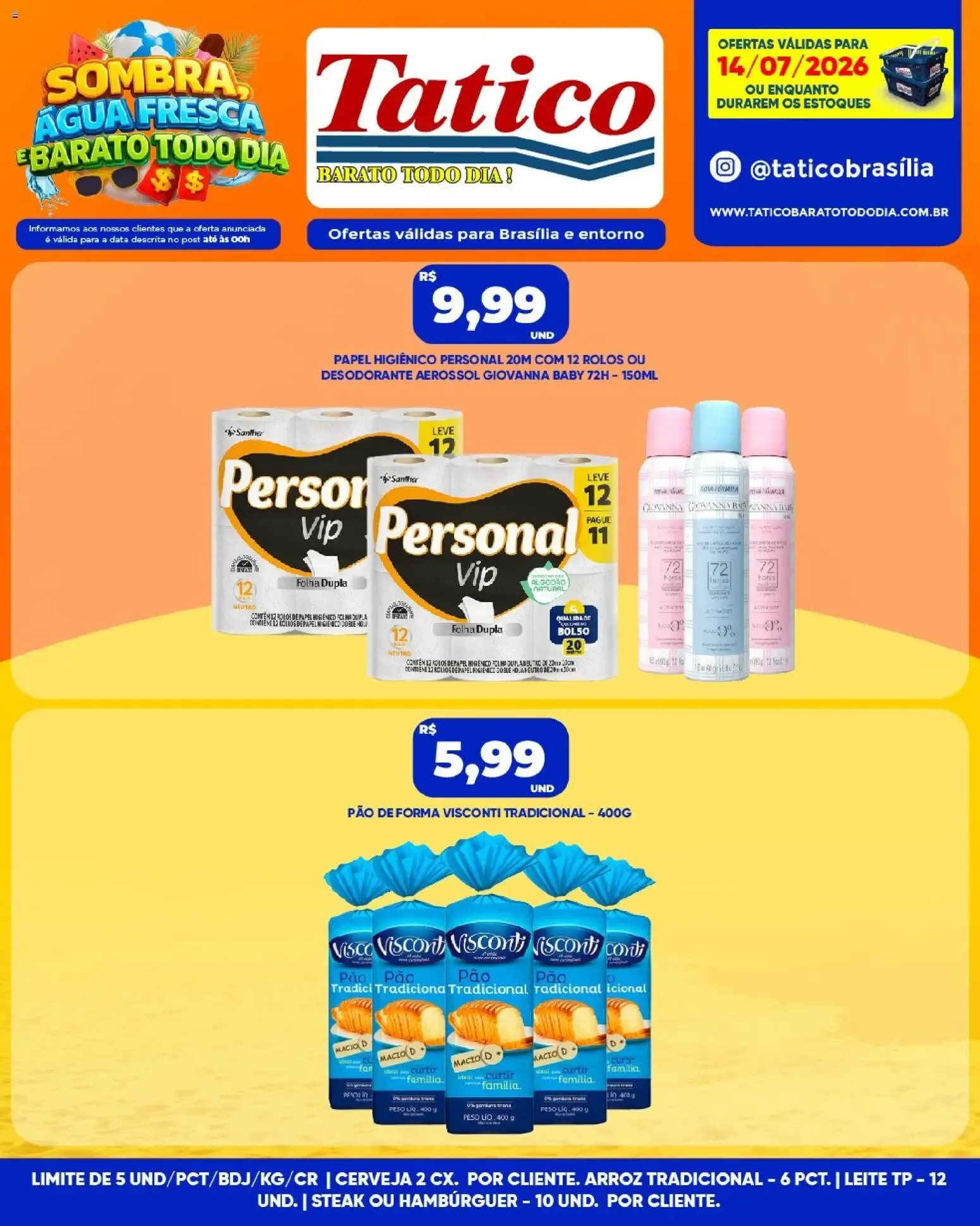 Encarte de Tatico ofertas do Dia de 14/07/2026 | Promoções Online 14 de julho até 14 de julho 2026 - Pagina 7