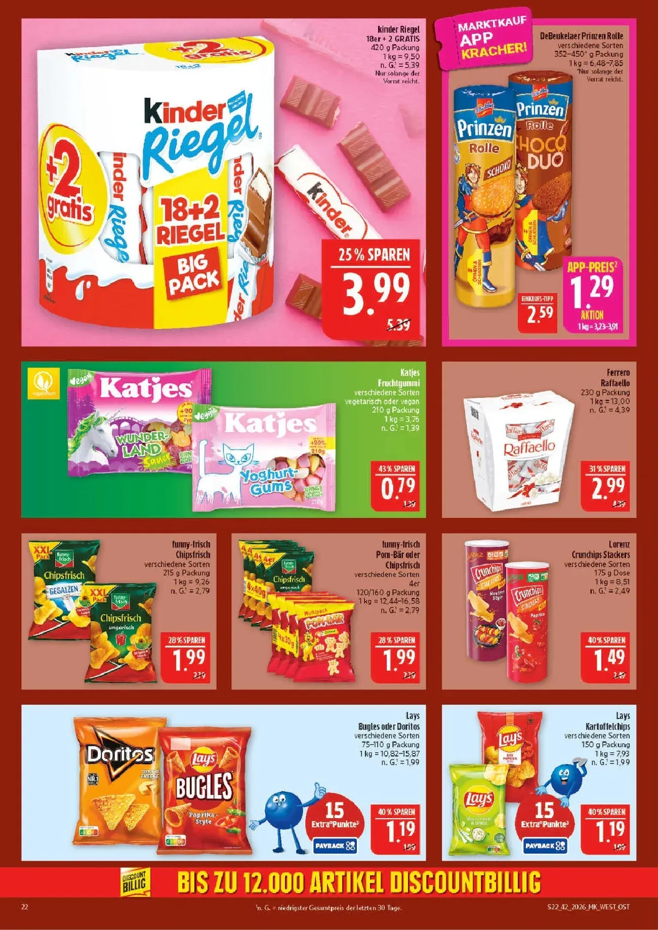 Marktkauf Prospekt – von Montag 12.10.2026 bis Samstag 17.10.2026 von 12. Oktober bis 17. Oktober 2026 - Prospekt seite 22